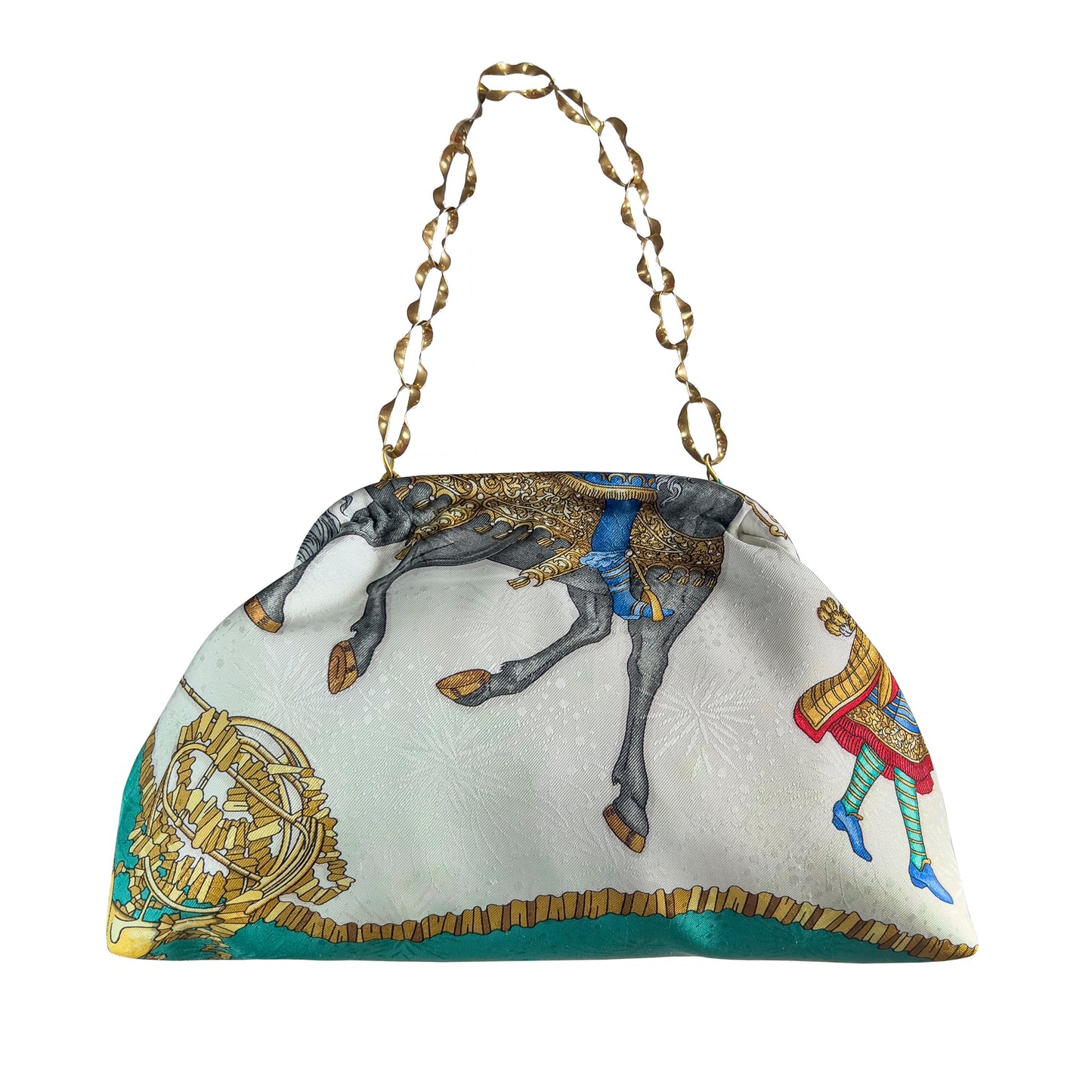 Upcycled Hermes King Louis XIV Purse