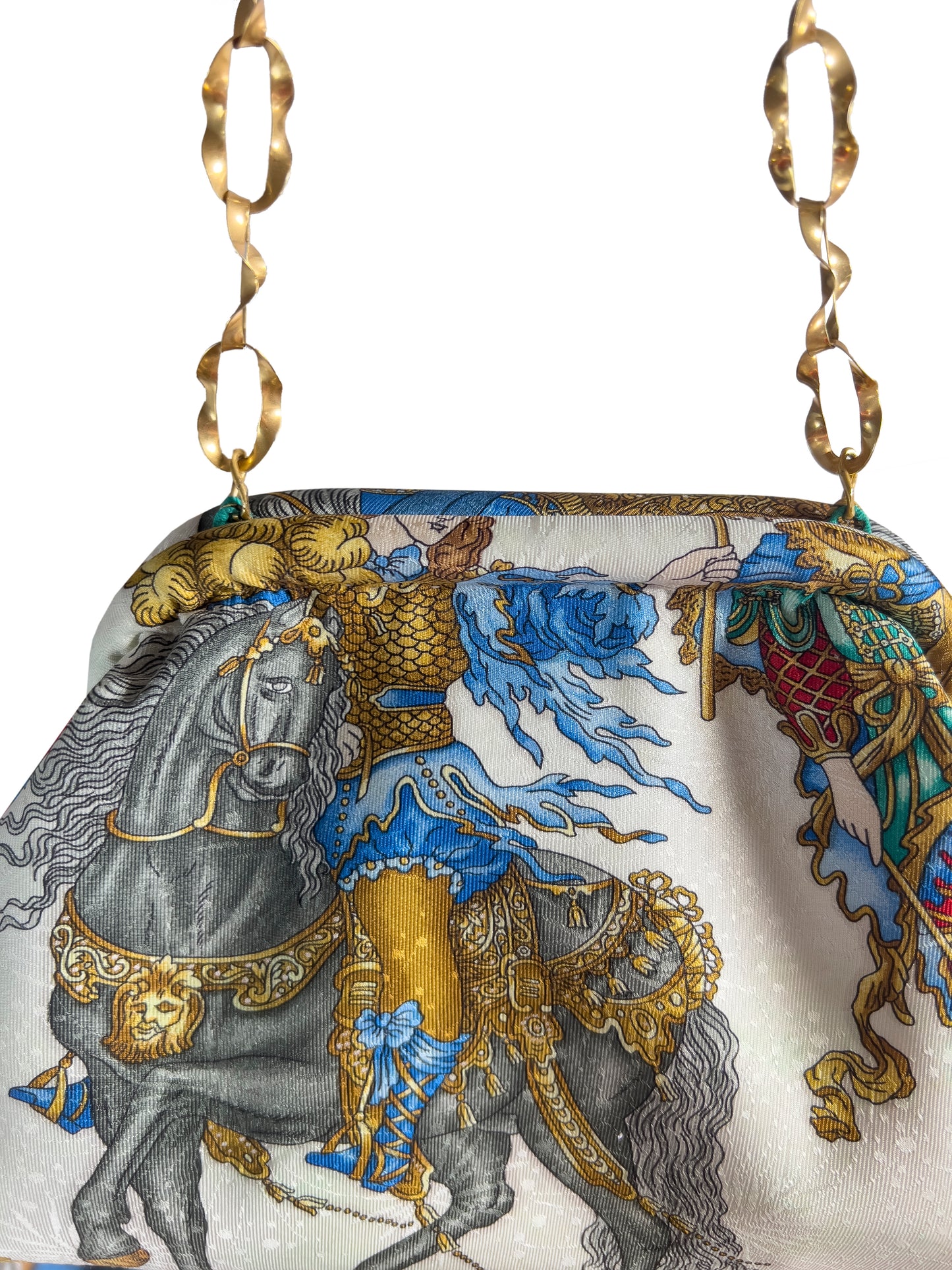 Upcycled Hermes King Louis XIV Purse