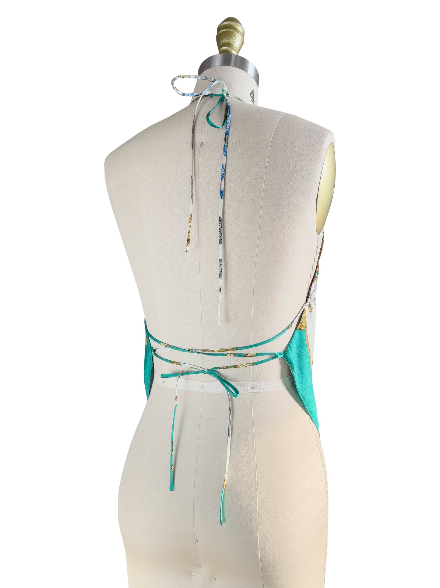 Upcycled Hermes King Louis XIV Top