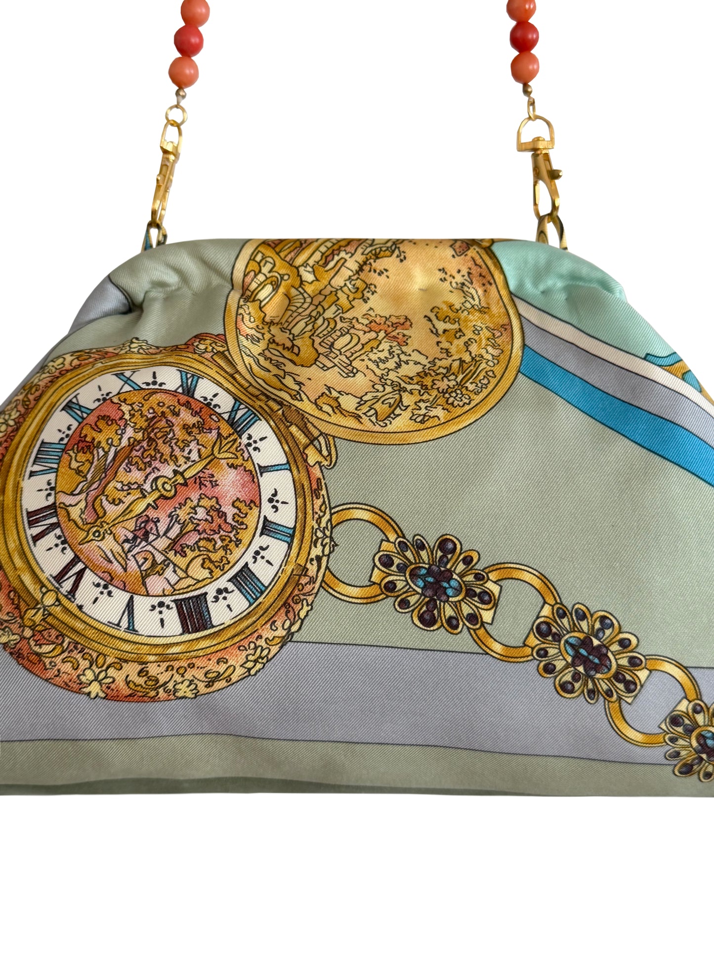 Upcycled Hermès Parmi Les Fleurs Purse