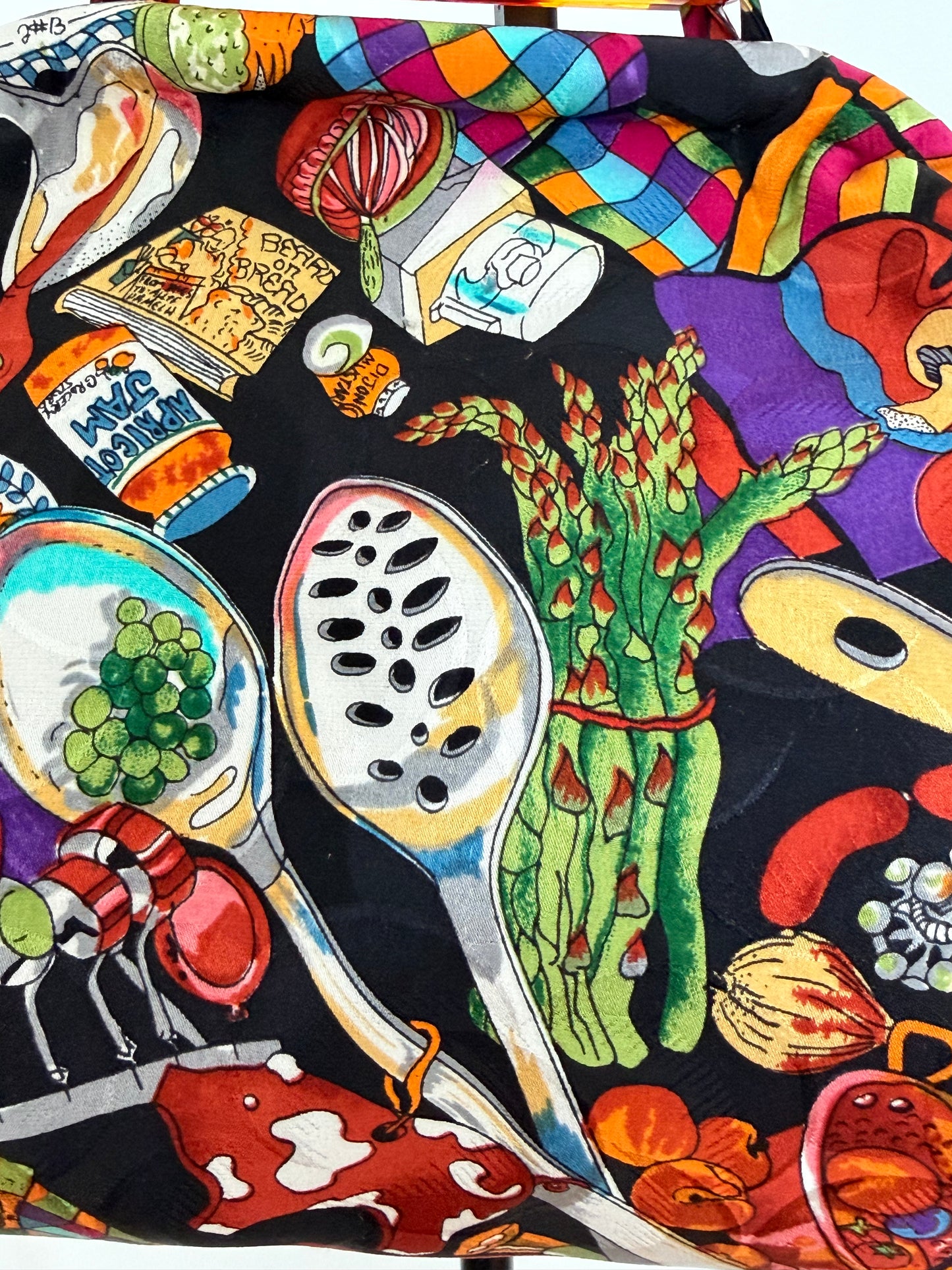 Upcycled Nicole Miller Bon Appetite Purse