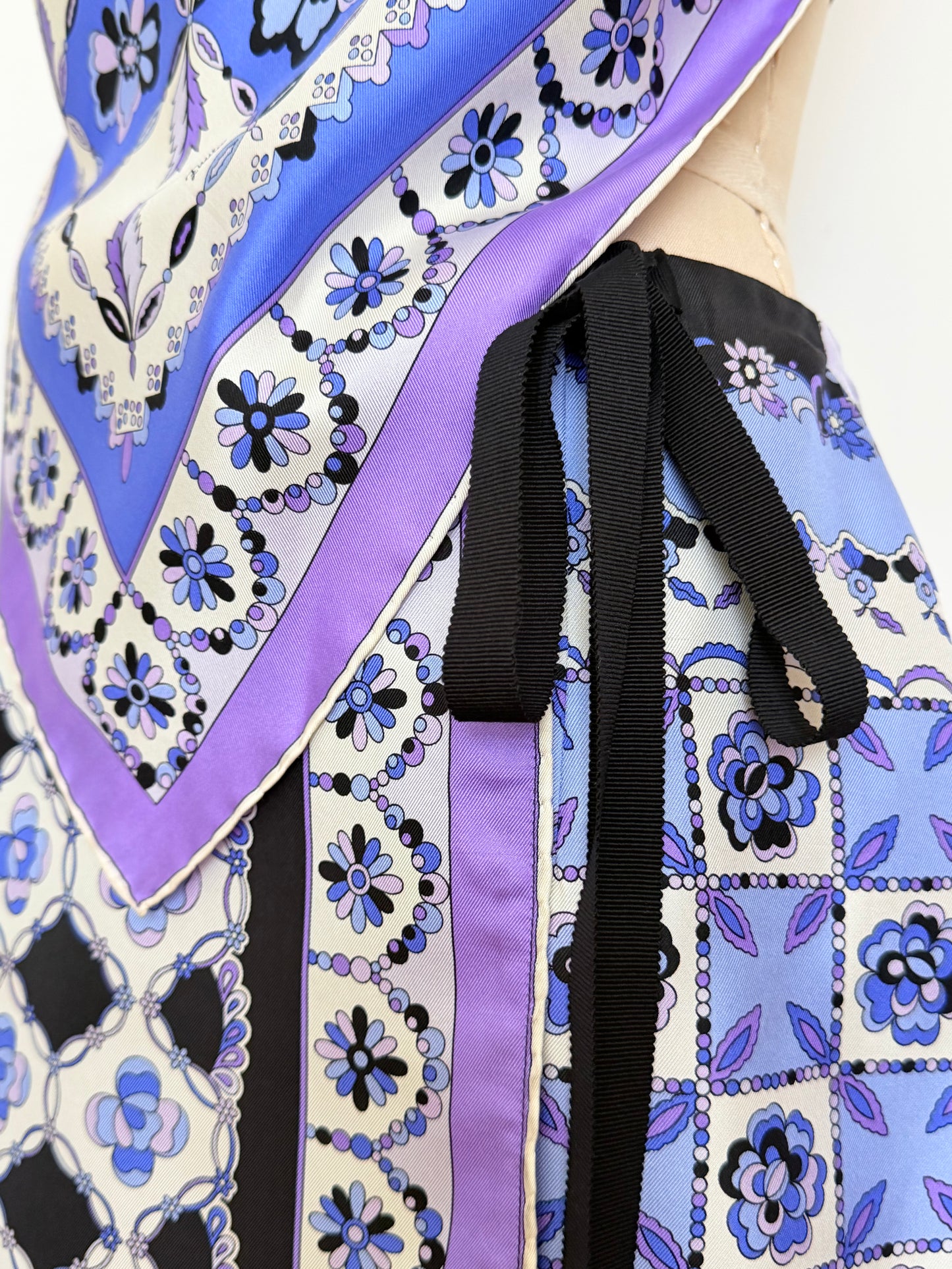 Upcycled Early 2000s Pucci Floral Matching Set