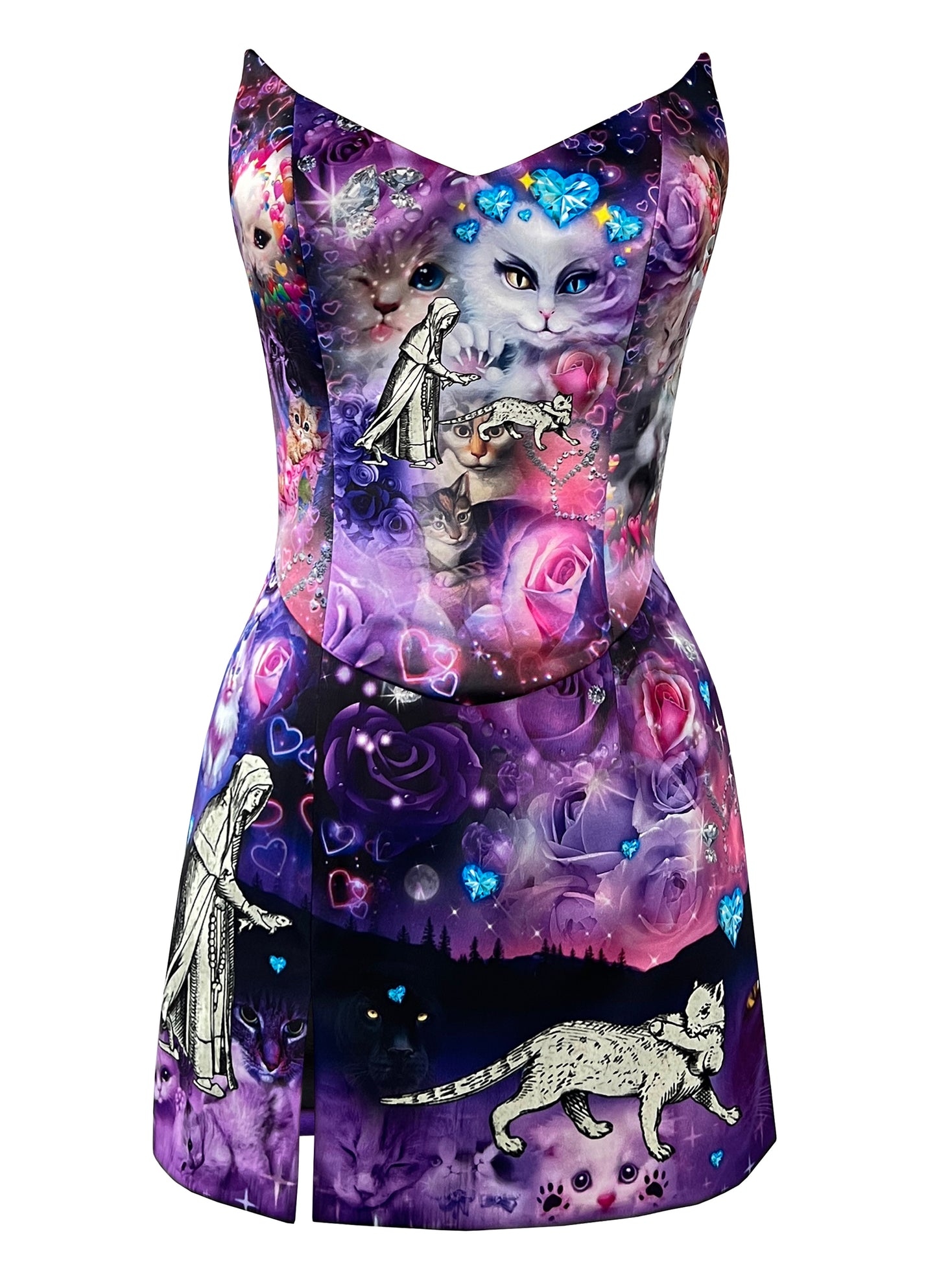 Meow Corset & Mini Skirt Bundle