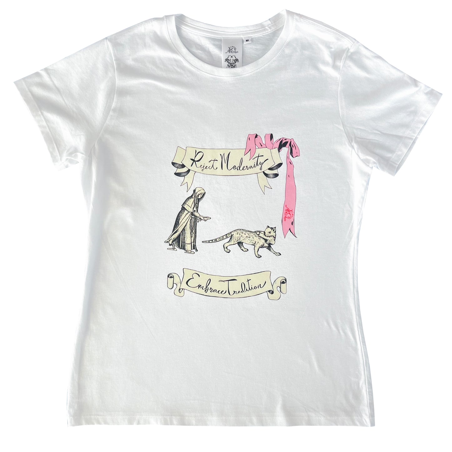Cat Meme Tee - Reject Modernity, Embrace Tradition