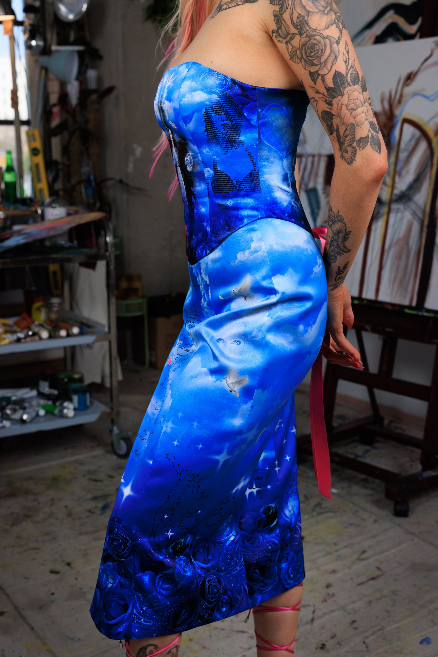 Good vs Evil Corset & Midi Skirt Bundle