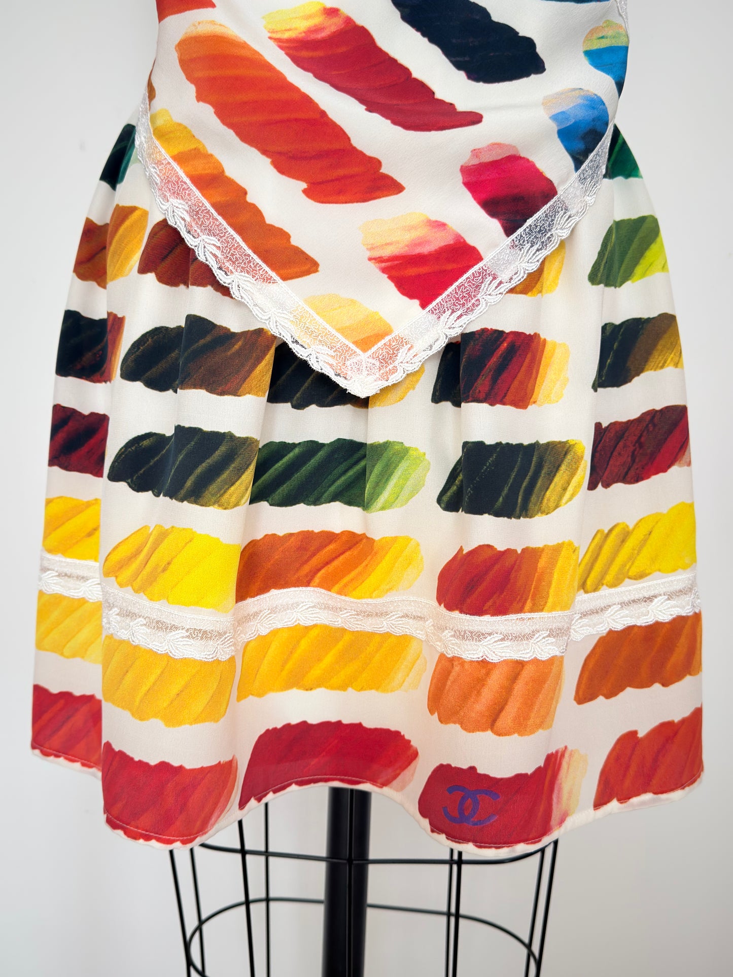 Upcycled Chanel SS14 Skirt