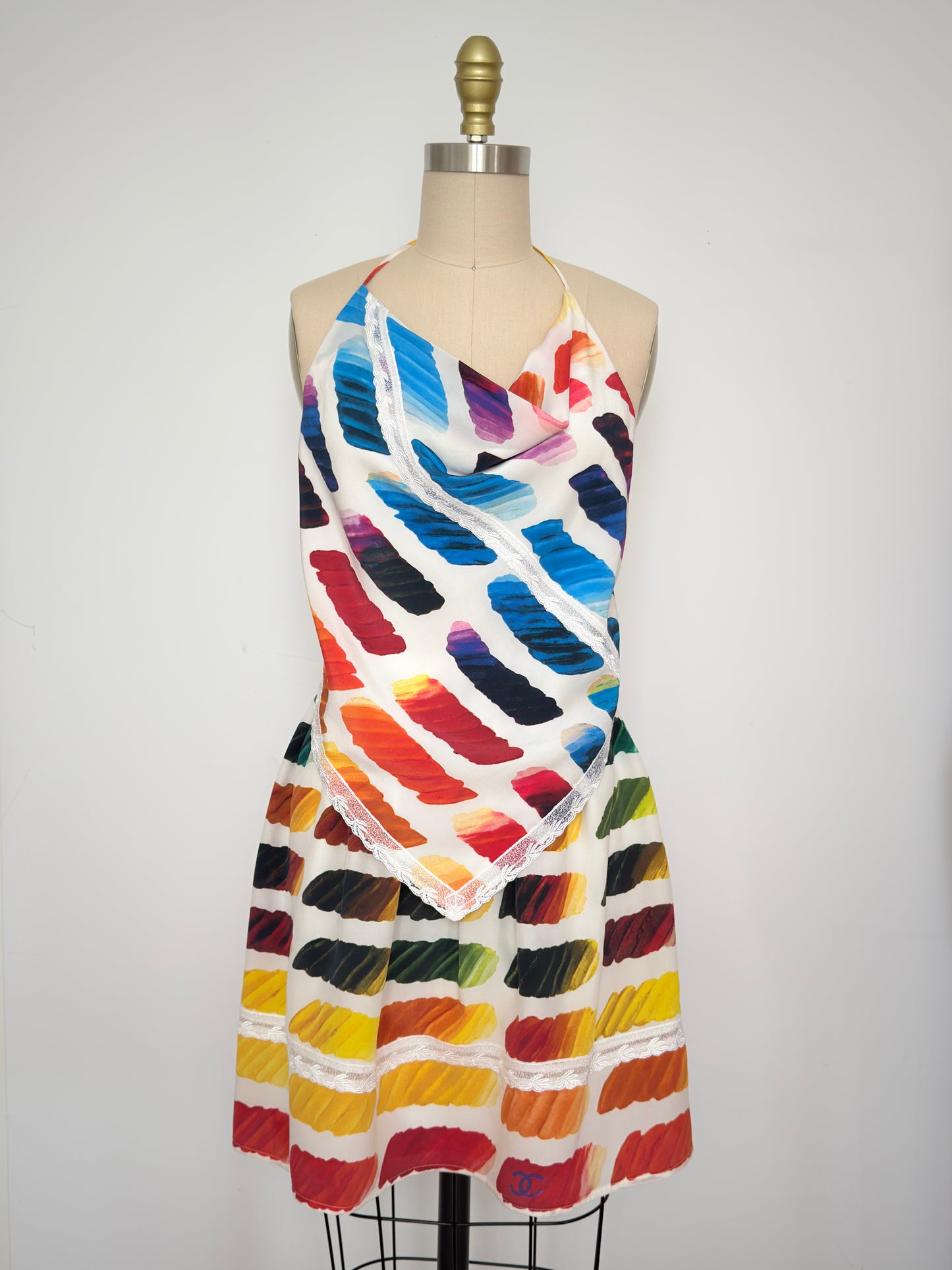 Upcycled Chanel SS14 Skirt