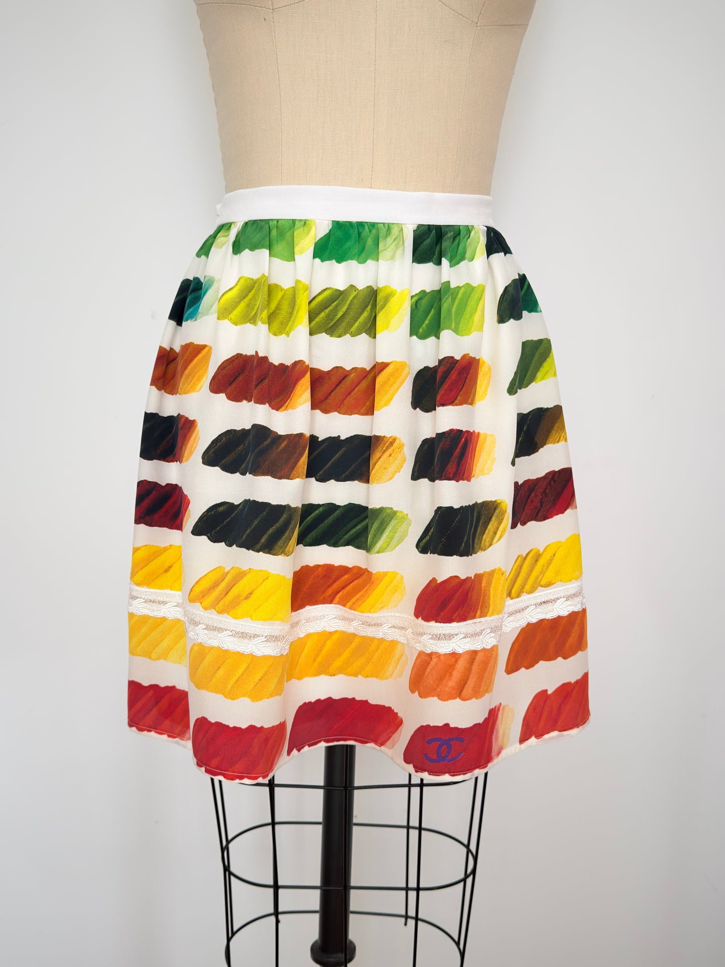 Upcycled Chanel SS14 Skirt