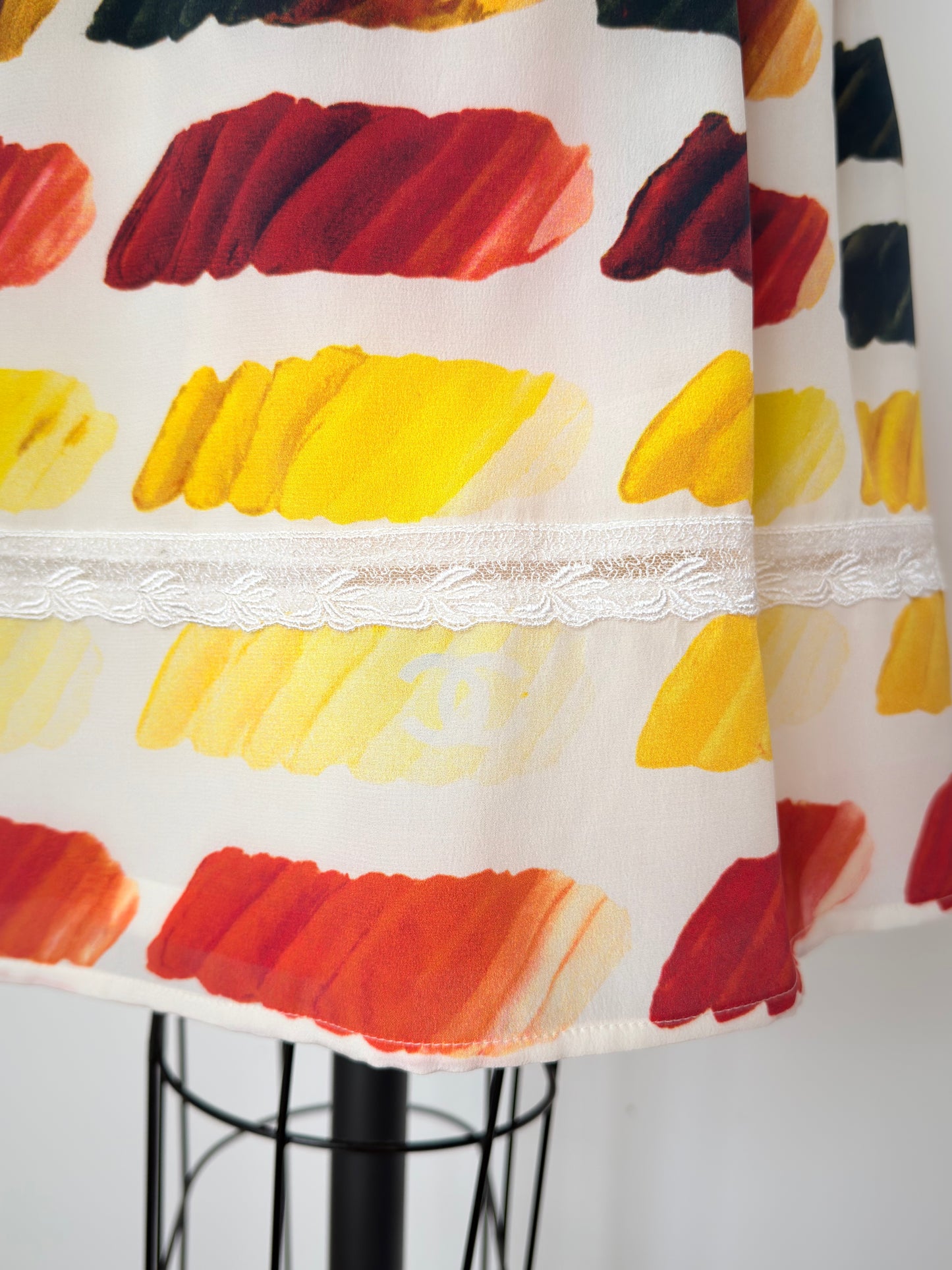 Upcycled Chanel SS14 Skirt