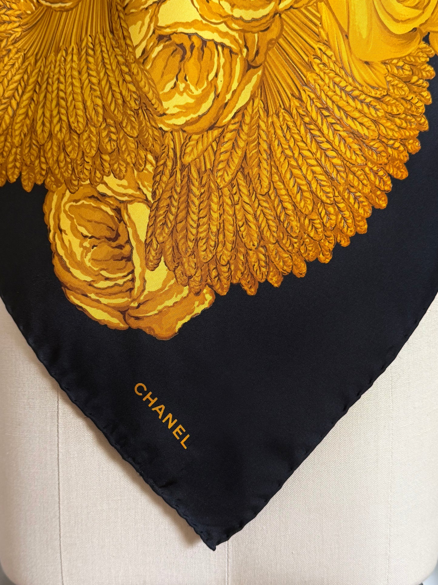 Upcycled Chanel Scarf Top