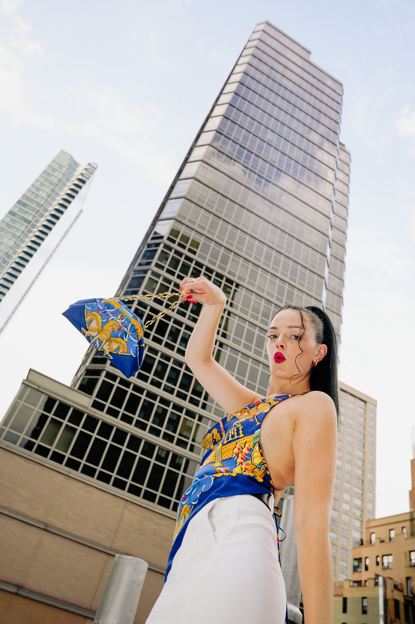 Upcycled Hermes Luna Park