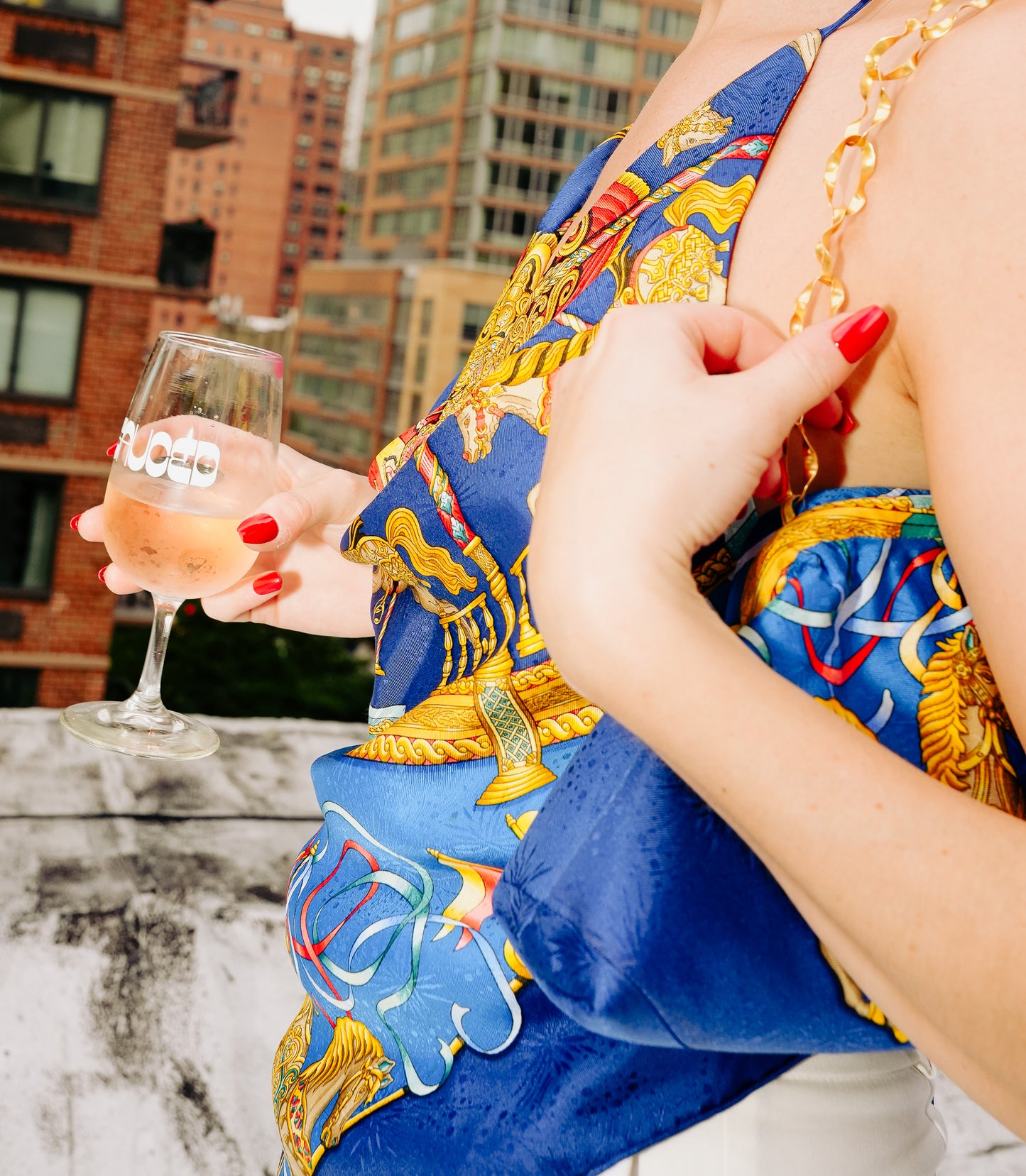 Upcycled Hermes Luna Park