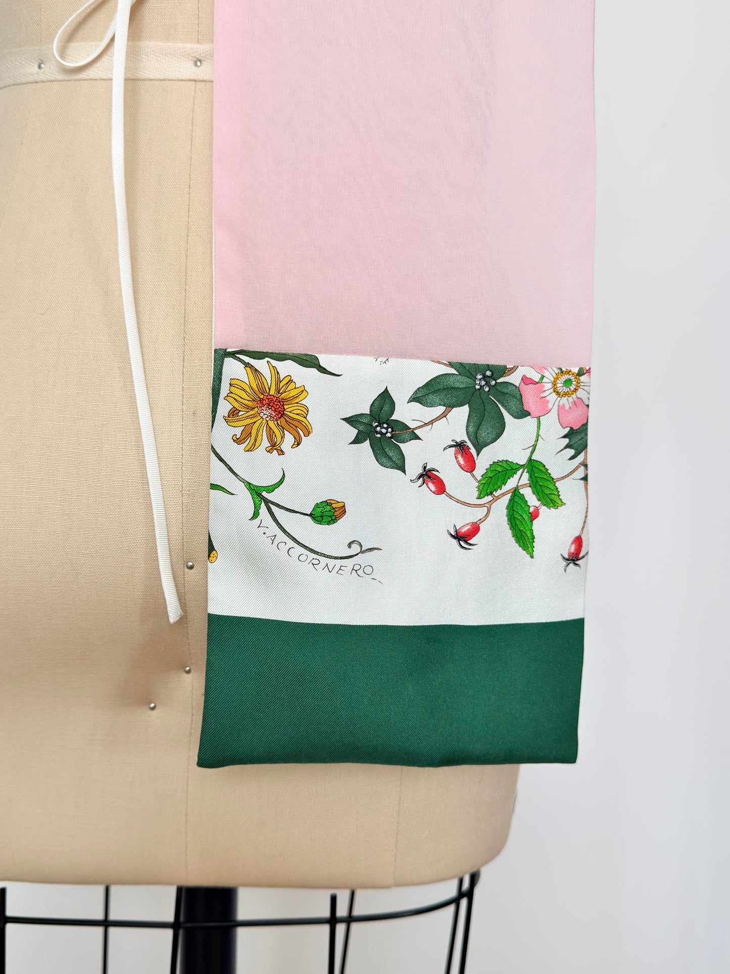 Upcycled Gucci Flora Scarf Top
