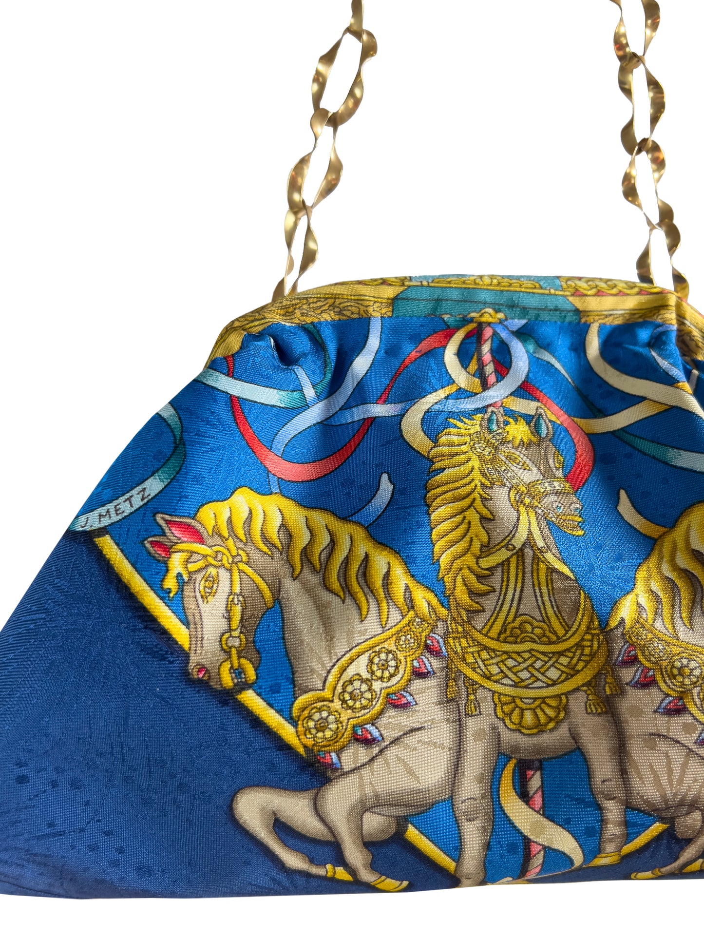 Upcycled Hermes Luna Park Purse