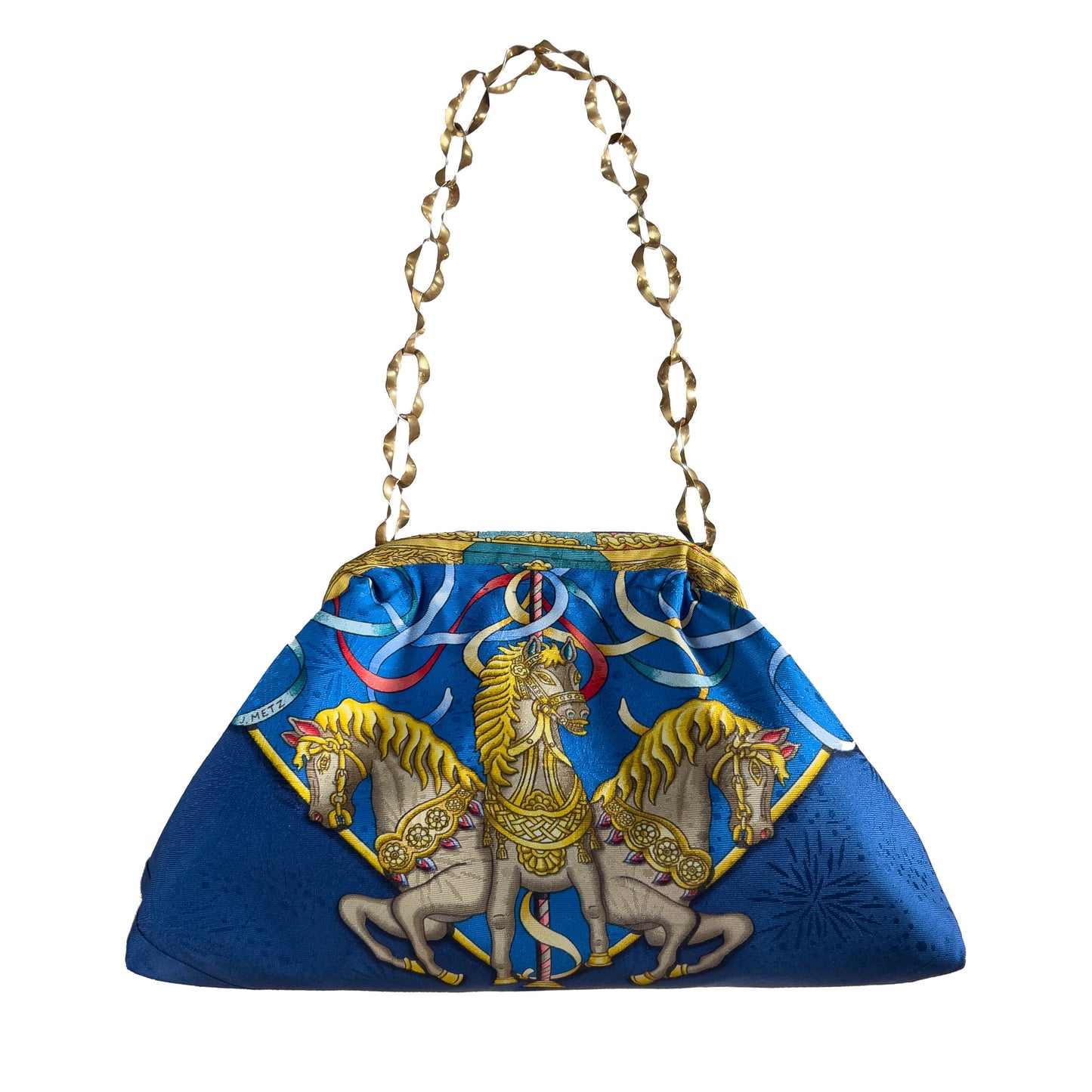 Upcycled Hermes Luna Park Purse