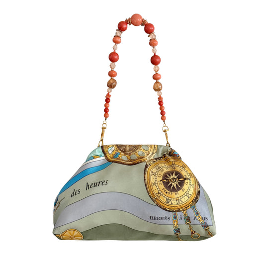 Upcycled Hermès Parmi Les Fleurs Purse