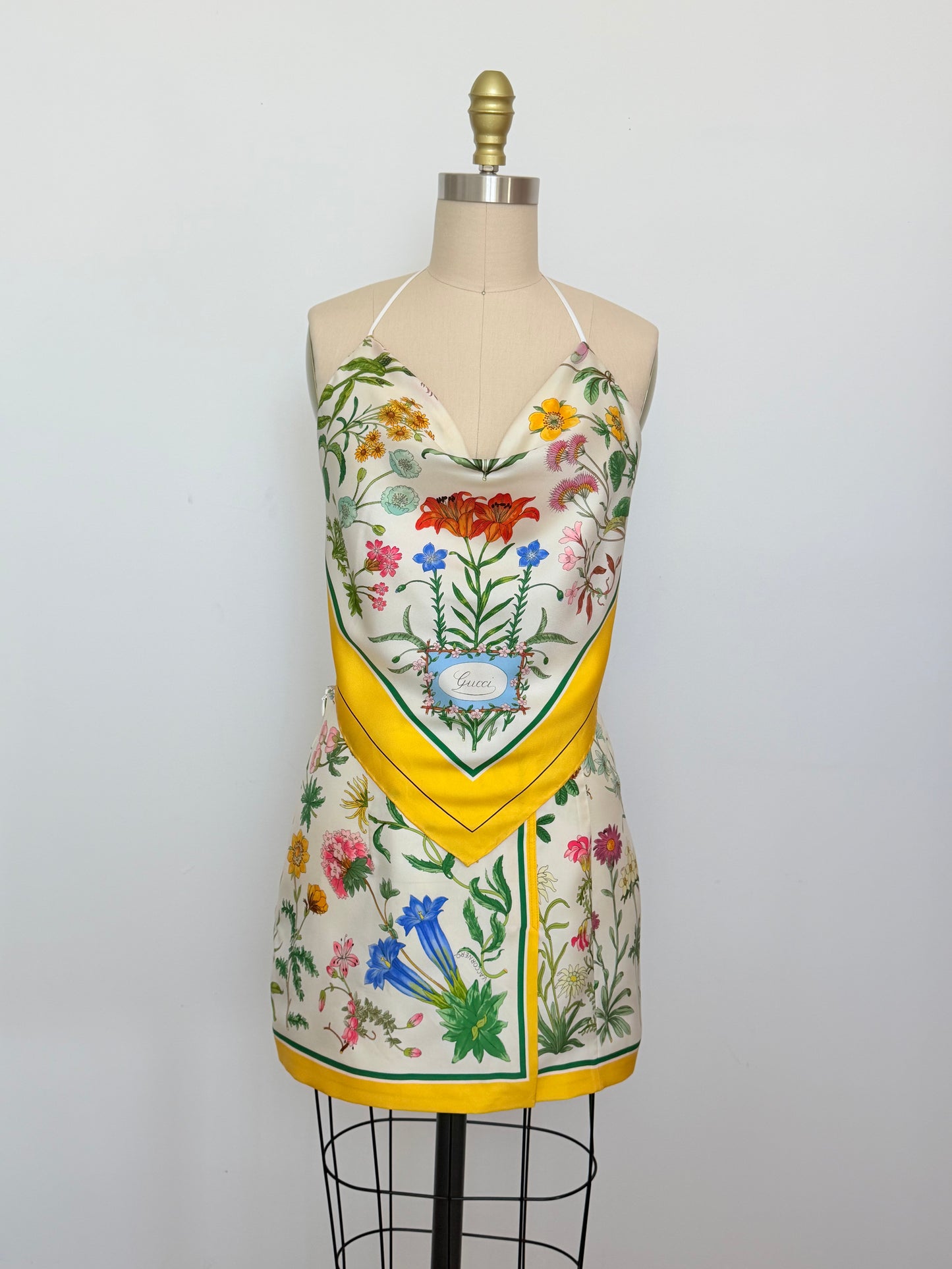 Rare Gucci “Flora” by Vittorio Accornero Matching Set