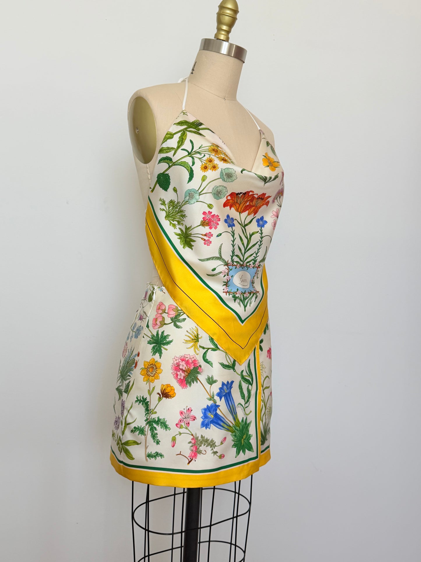 Rare Gucci “Flora” by Vittorio Accornero Matching Set