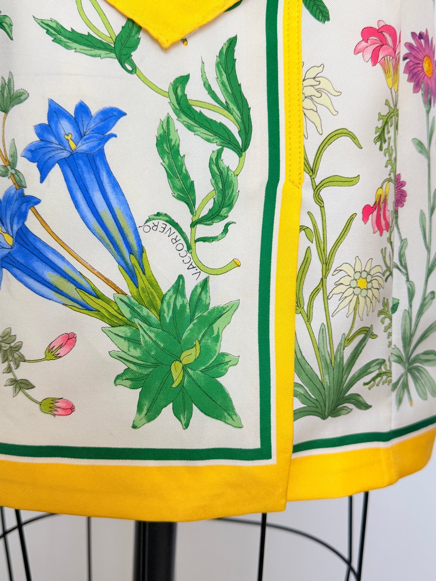 Rare Gucci “Flora” by Vittorio Accornero Matching Set