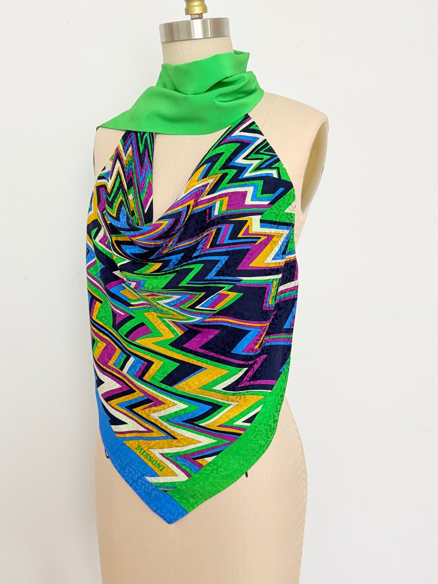 Upcycled Missoni Scarf Top