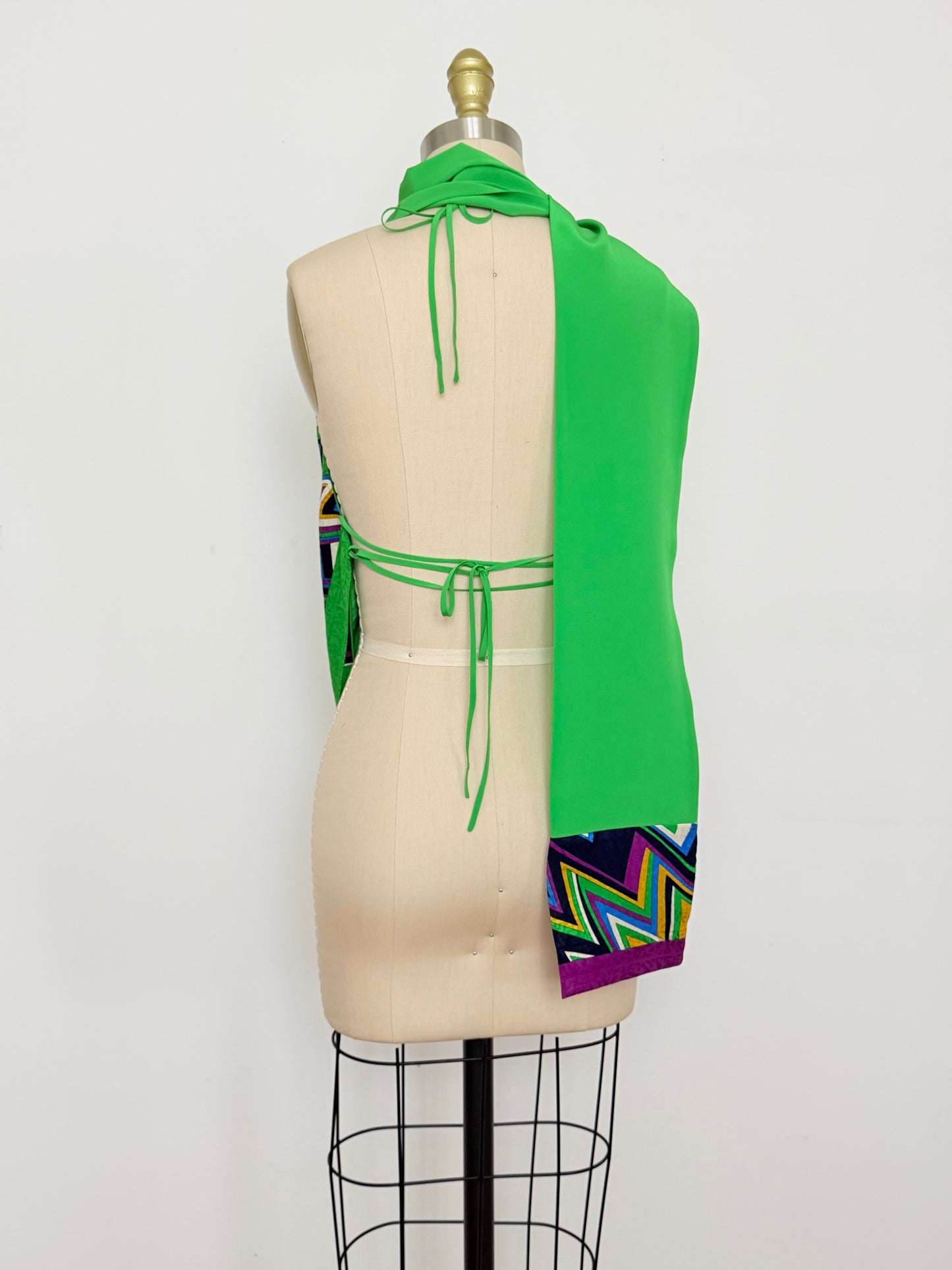 Upcycled Missoni Scarf Top