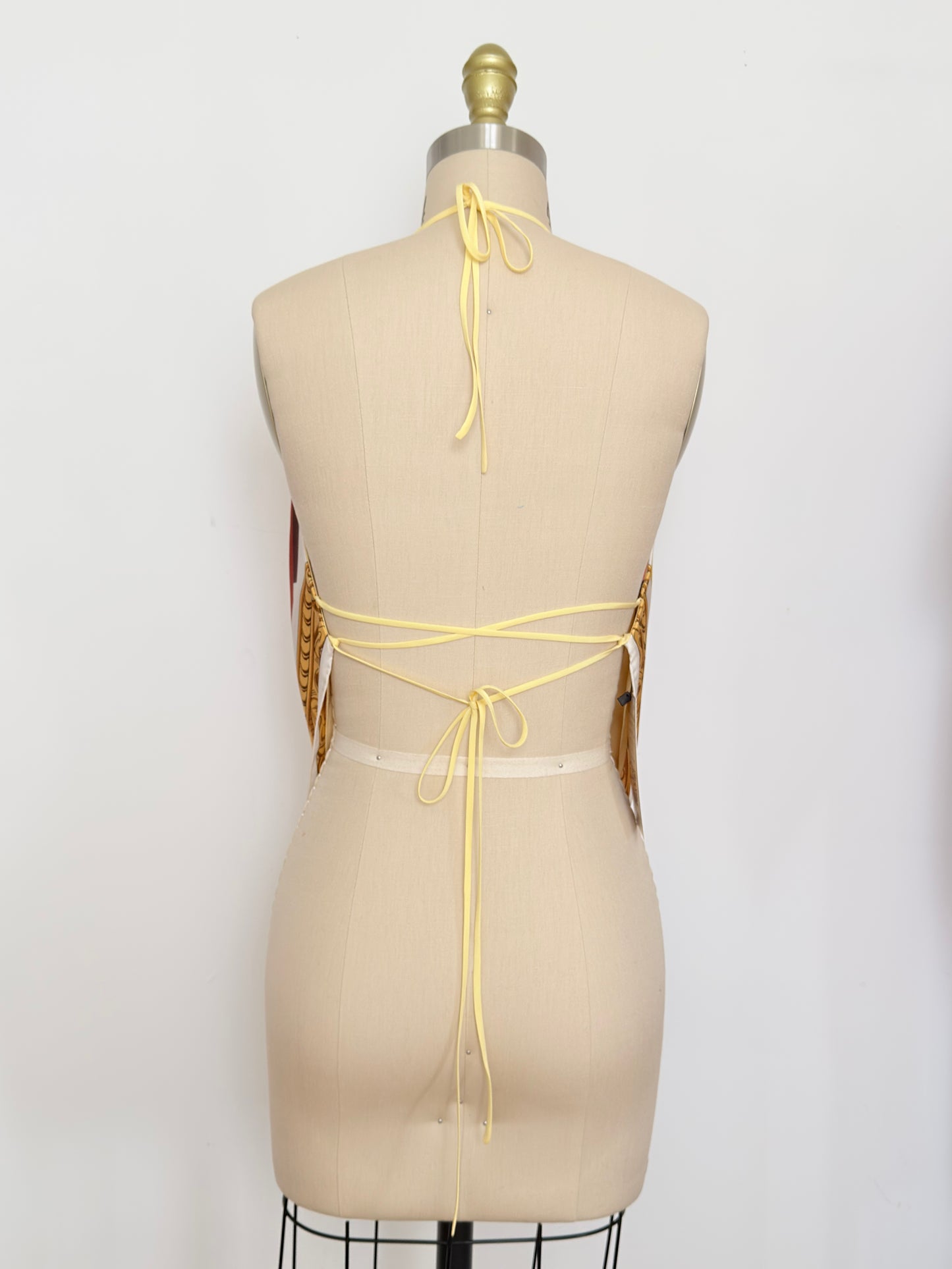 Upcycled Pucci Scarf Top