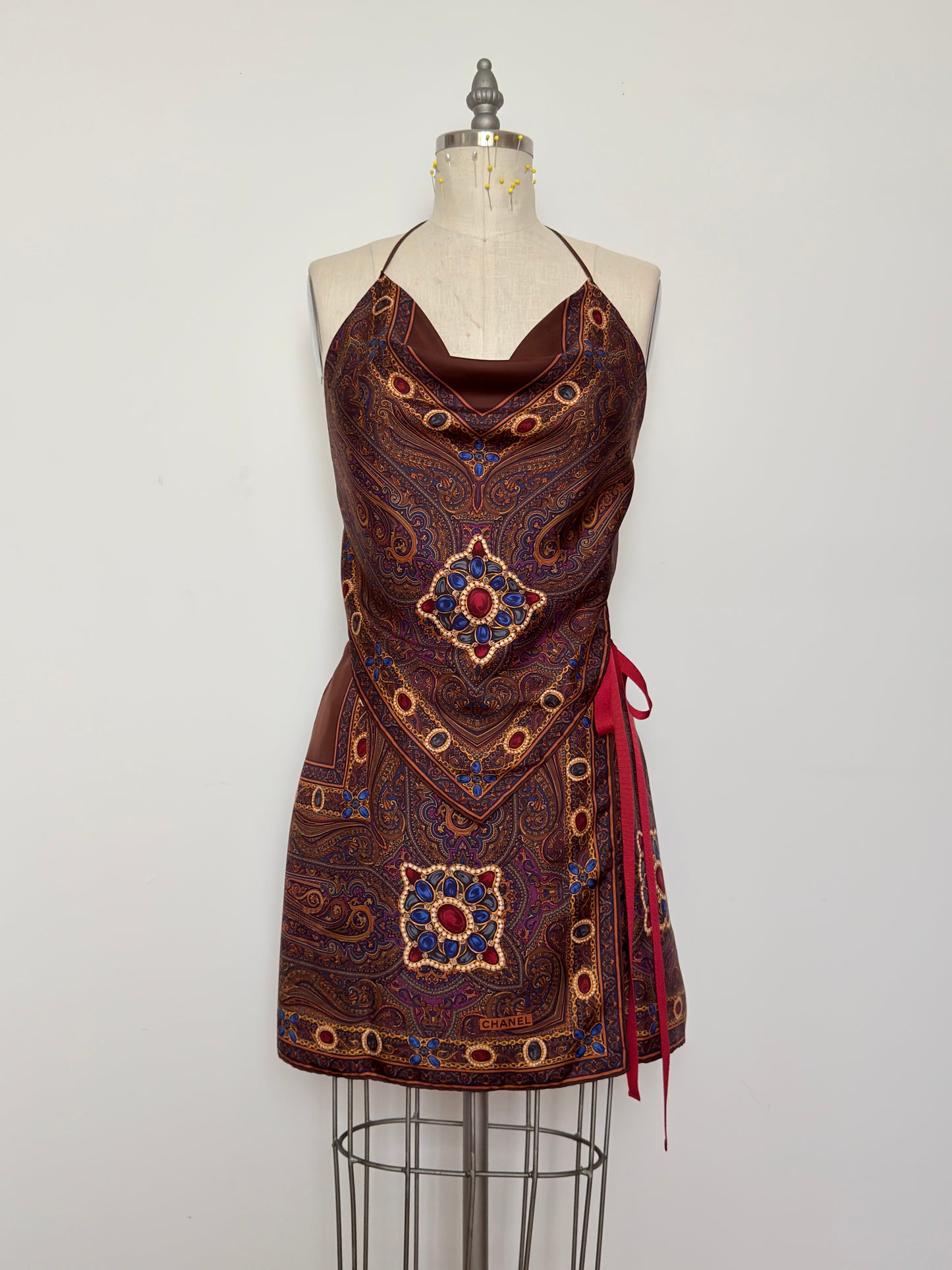Vintage Chanel Jewel & Paisley Matching Set