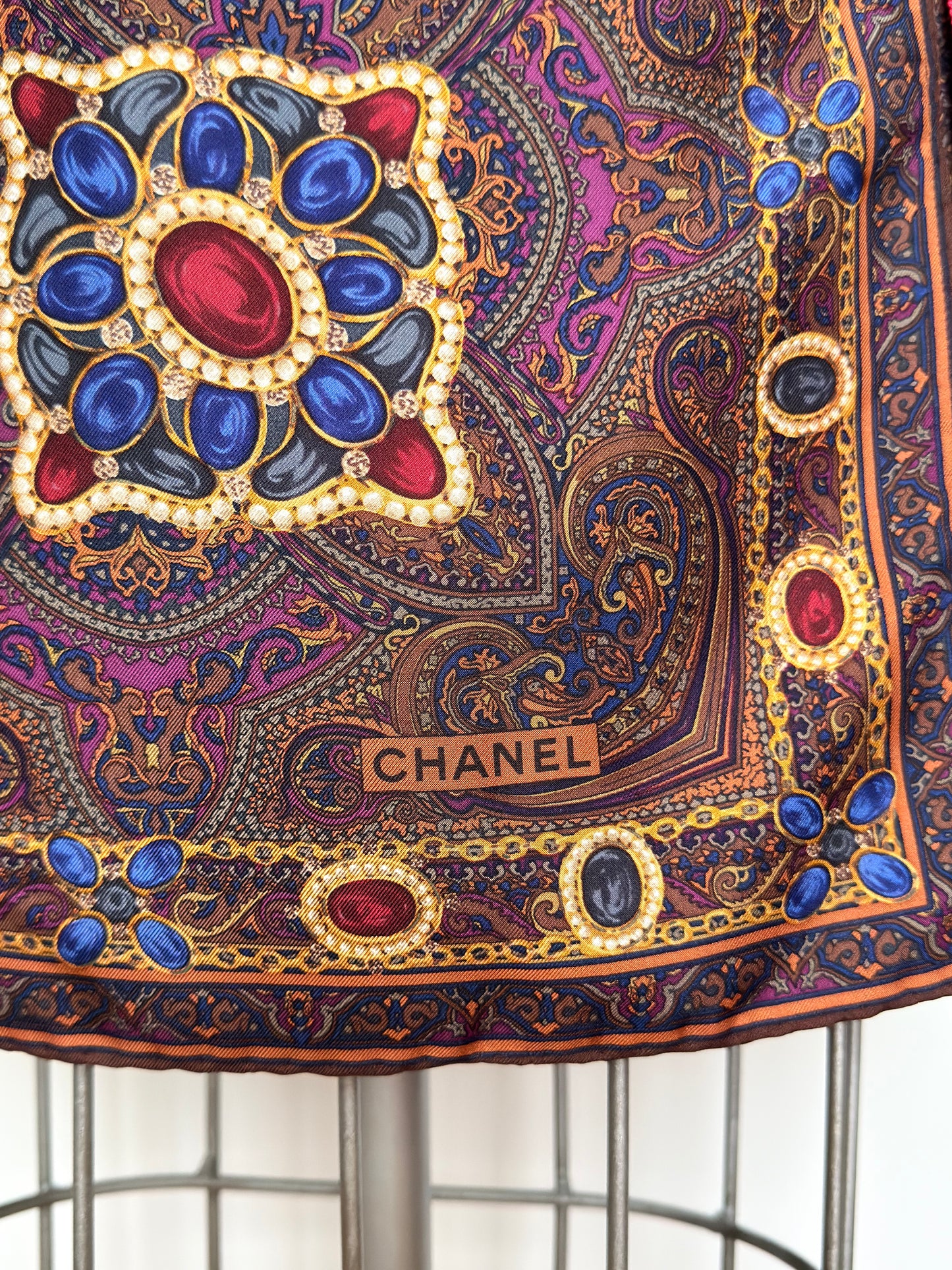 Vintage Chanel Jewel & Paisley Matching Set