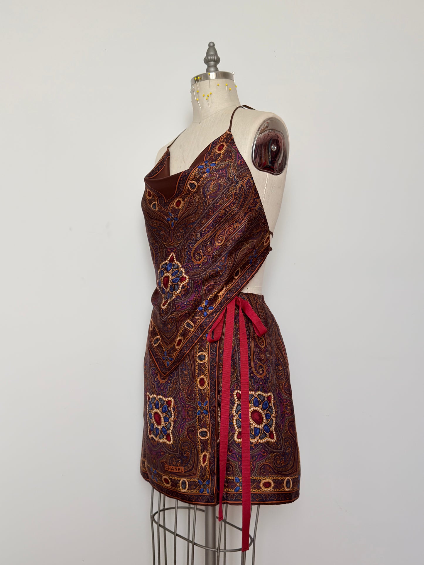 Vintage Chanel Jewel & Paisley Matching Set
