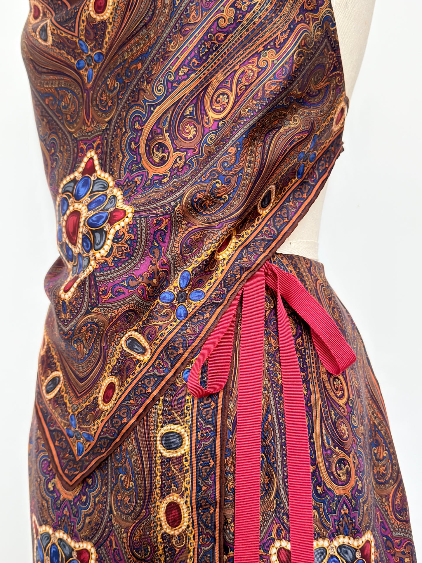 Vintage Chanel Jewel & Paisley Matching Set