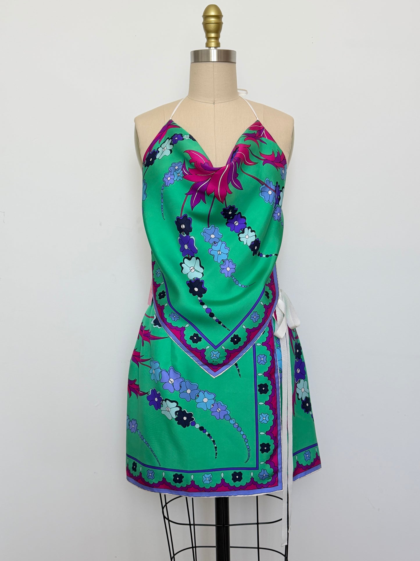 Upcycled Rare 1960s Pucci Floral Matching Set