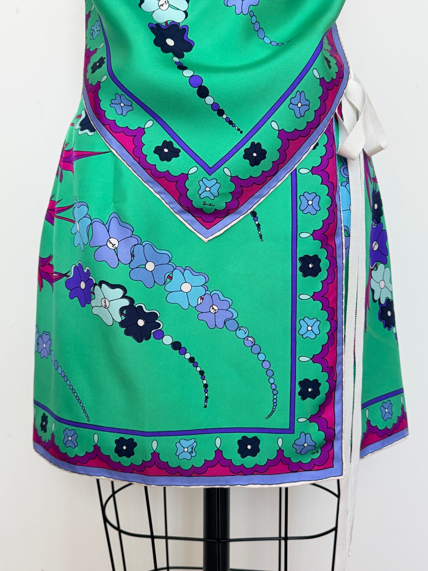 Upcycled Rare 1960s Pucci Floral Matching Set