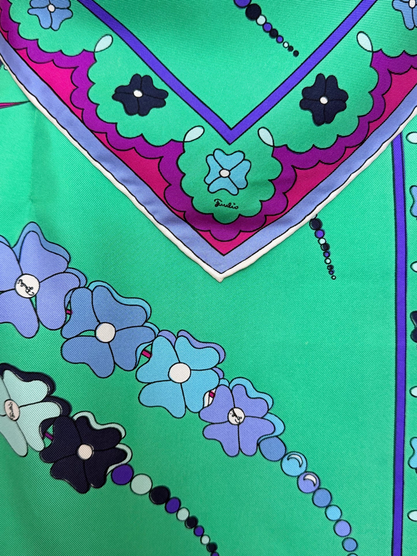 Upcycled Rare 1960s Pucci Floral Matching Set