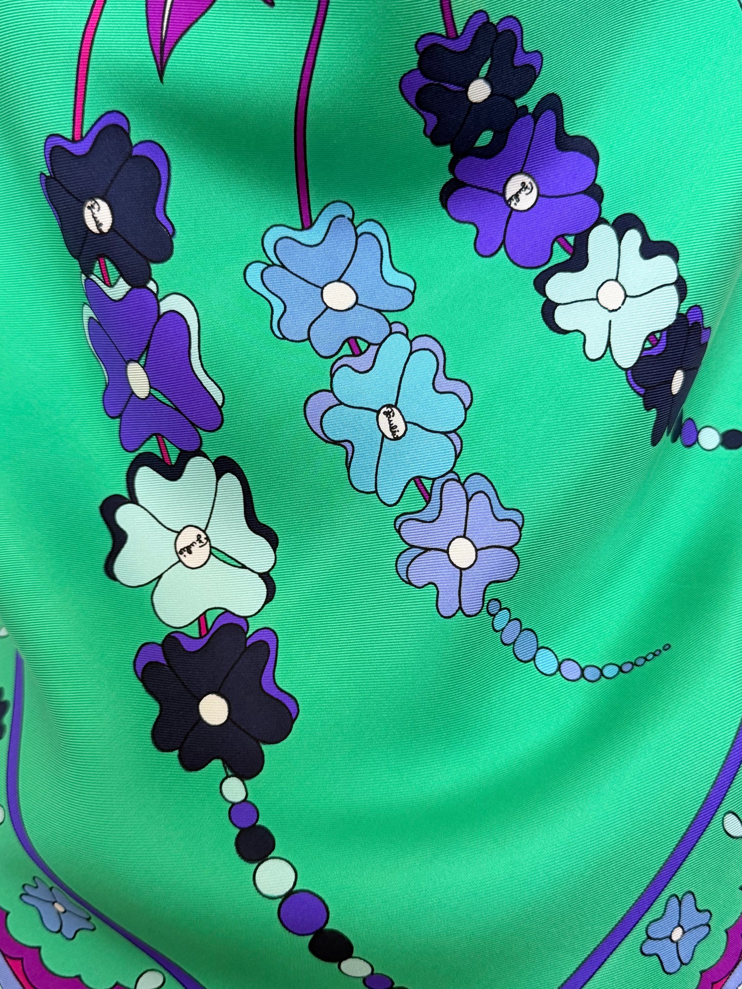 Upcycled Rare 1960s Pucci Floral Matching Set