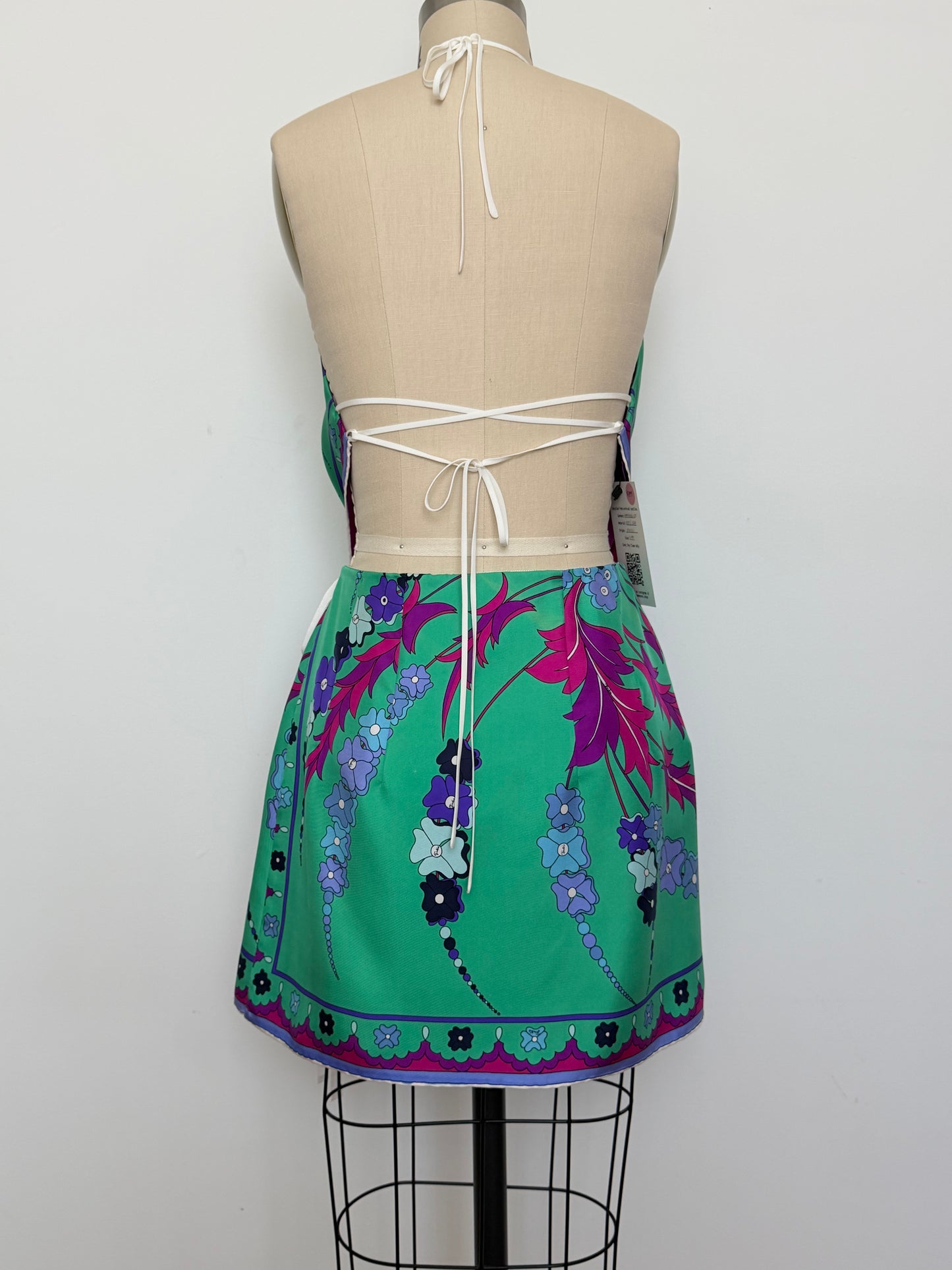 Upcycled Rare 1960s Pucci Floral Matching Set