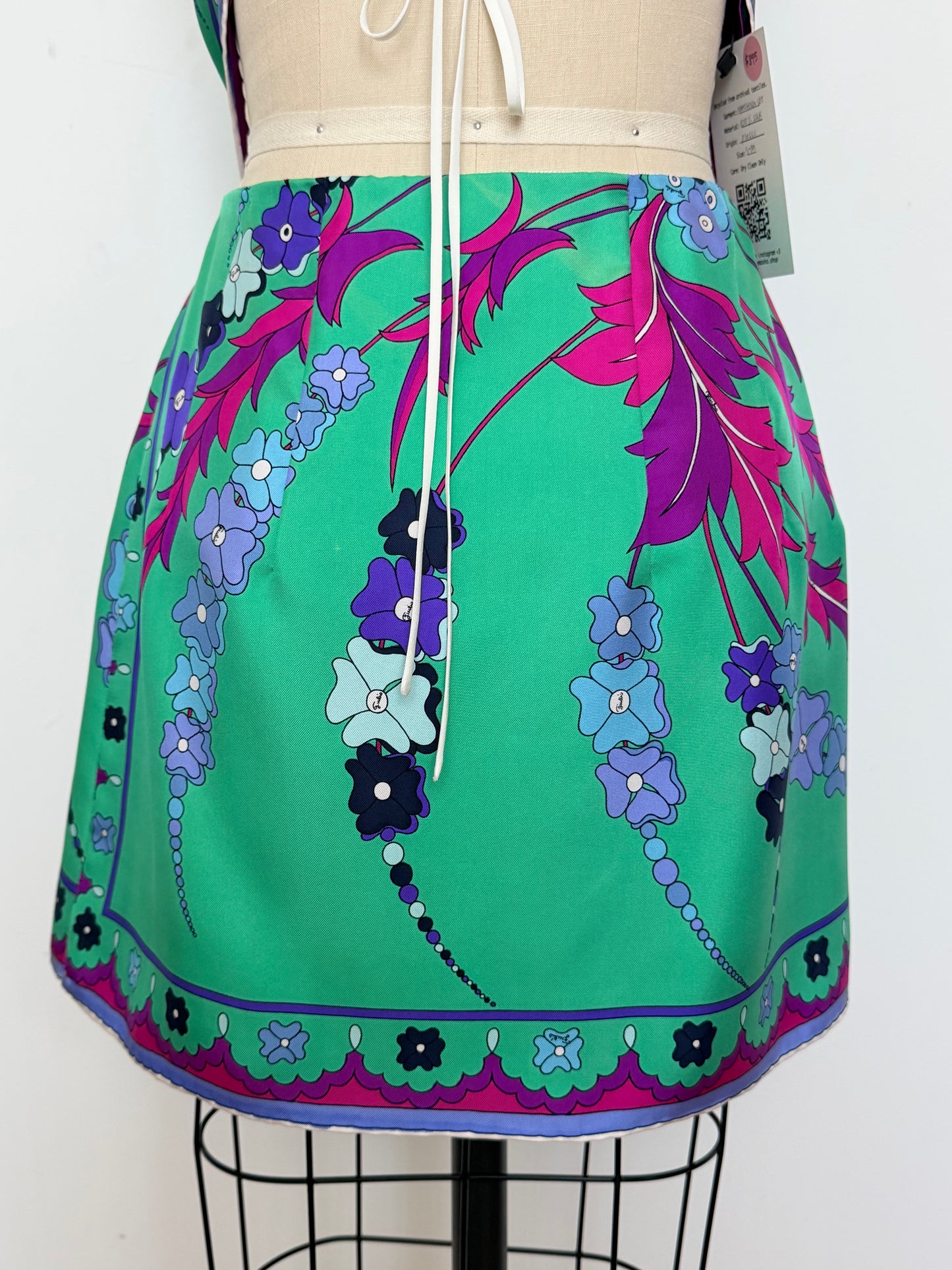 Upcycled Rare 1960s Pucci Floral Matching Set