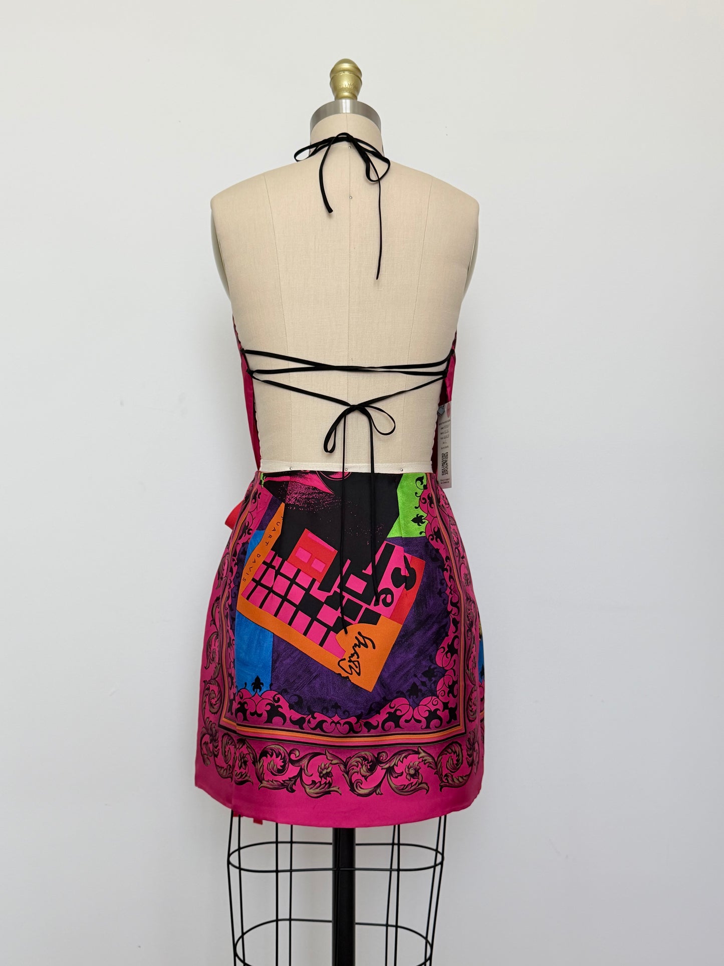 Rare 1990s Atelier Versace Art Print Matching Set
