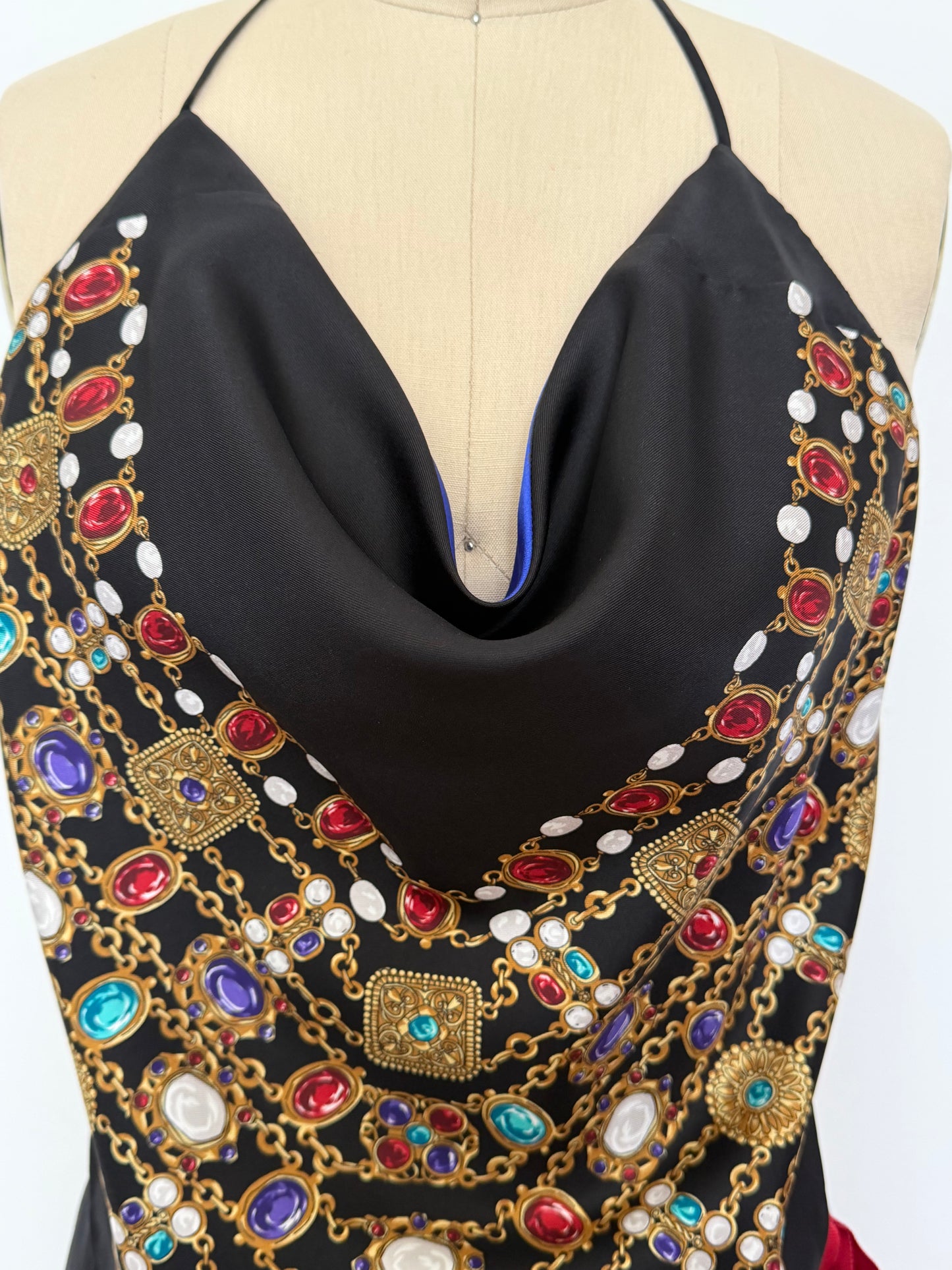 Vintage Chanel Gripoix Jewelry Black Matching Set
