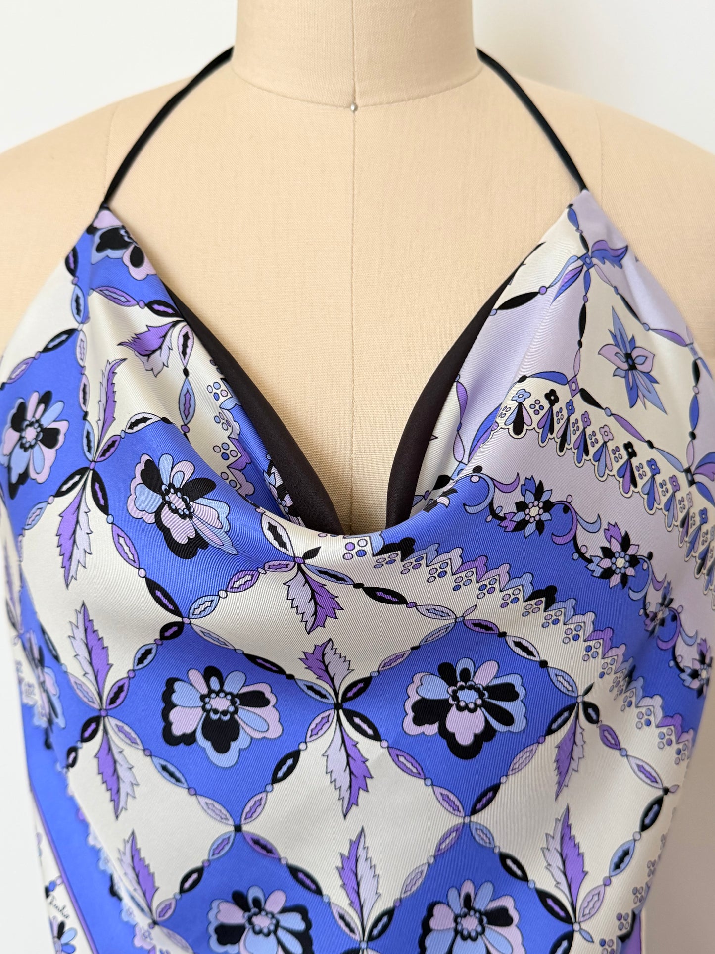 Upcycled Early 2000s Pucci Floral Matching Set