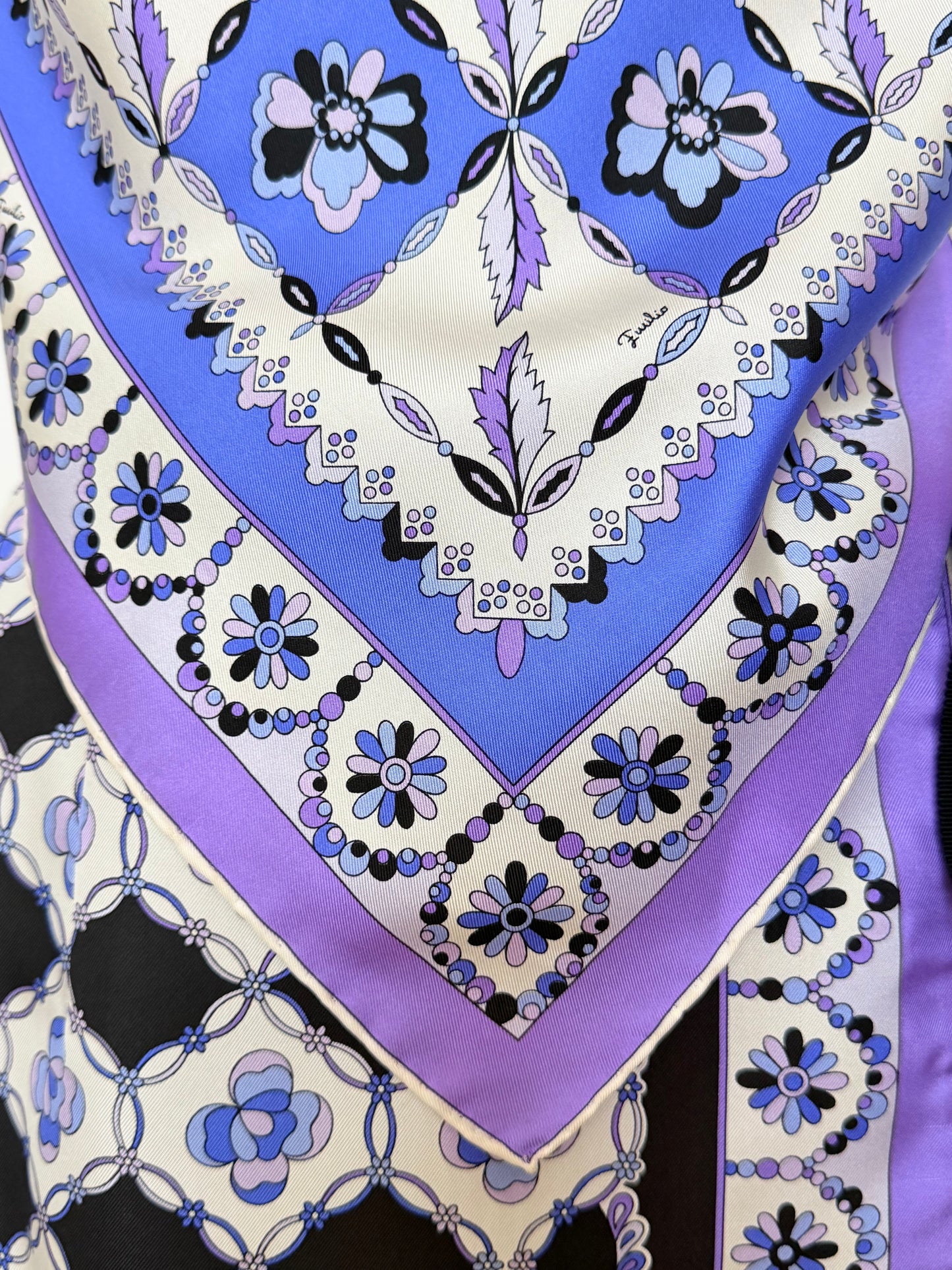 Upcycled Early 2000s Pucci Floral Matching Set