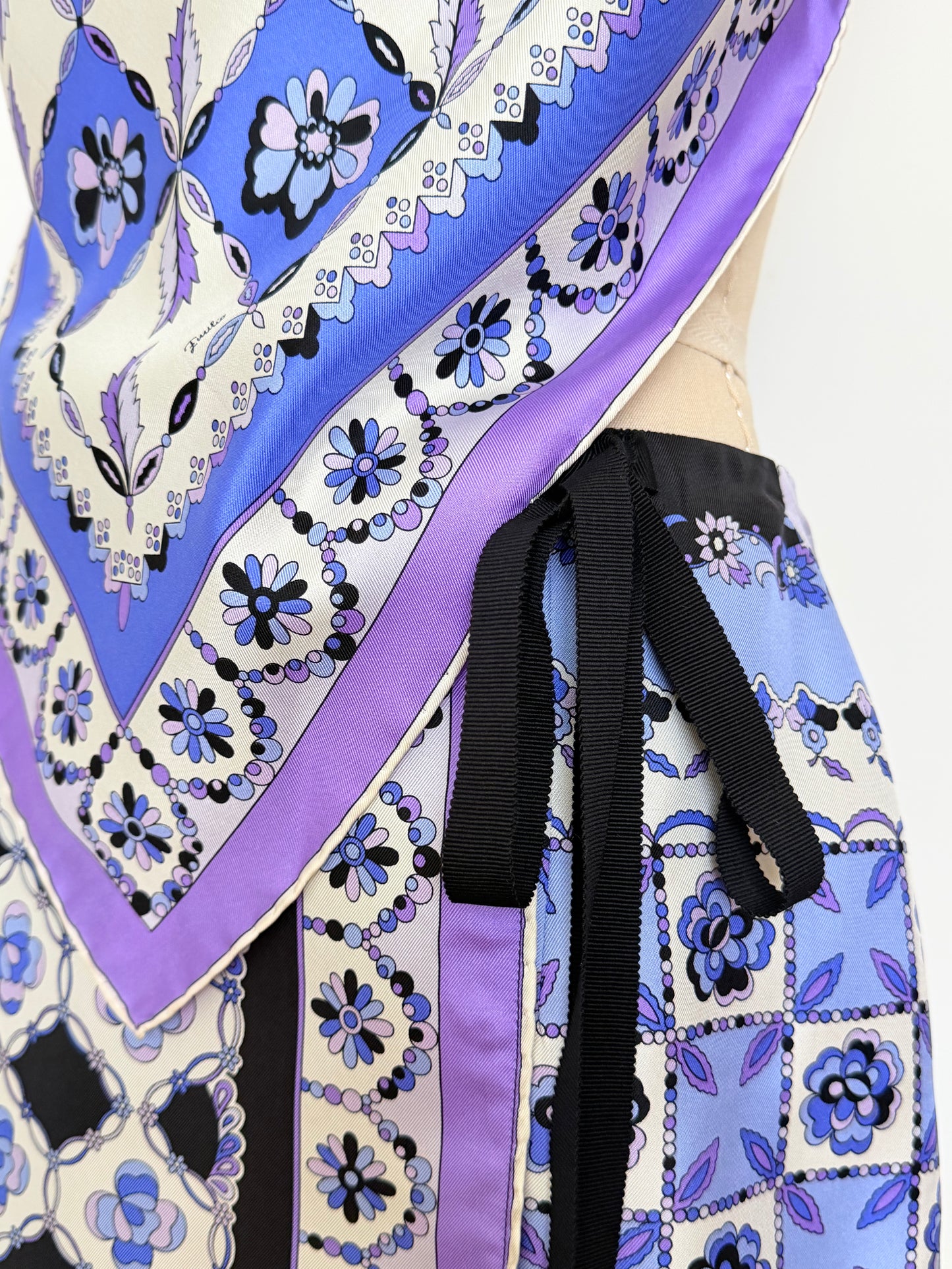 Upcycled Early 2000s Pucci Floral Matching Set