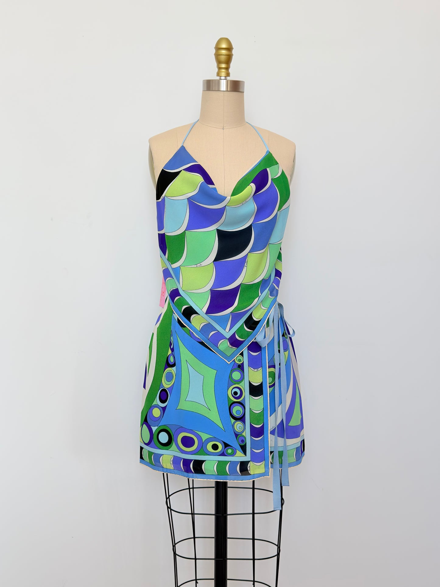 Upcycled Rare 1960s Pucci Mermaid Matching Set