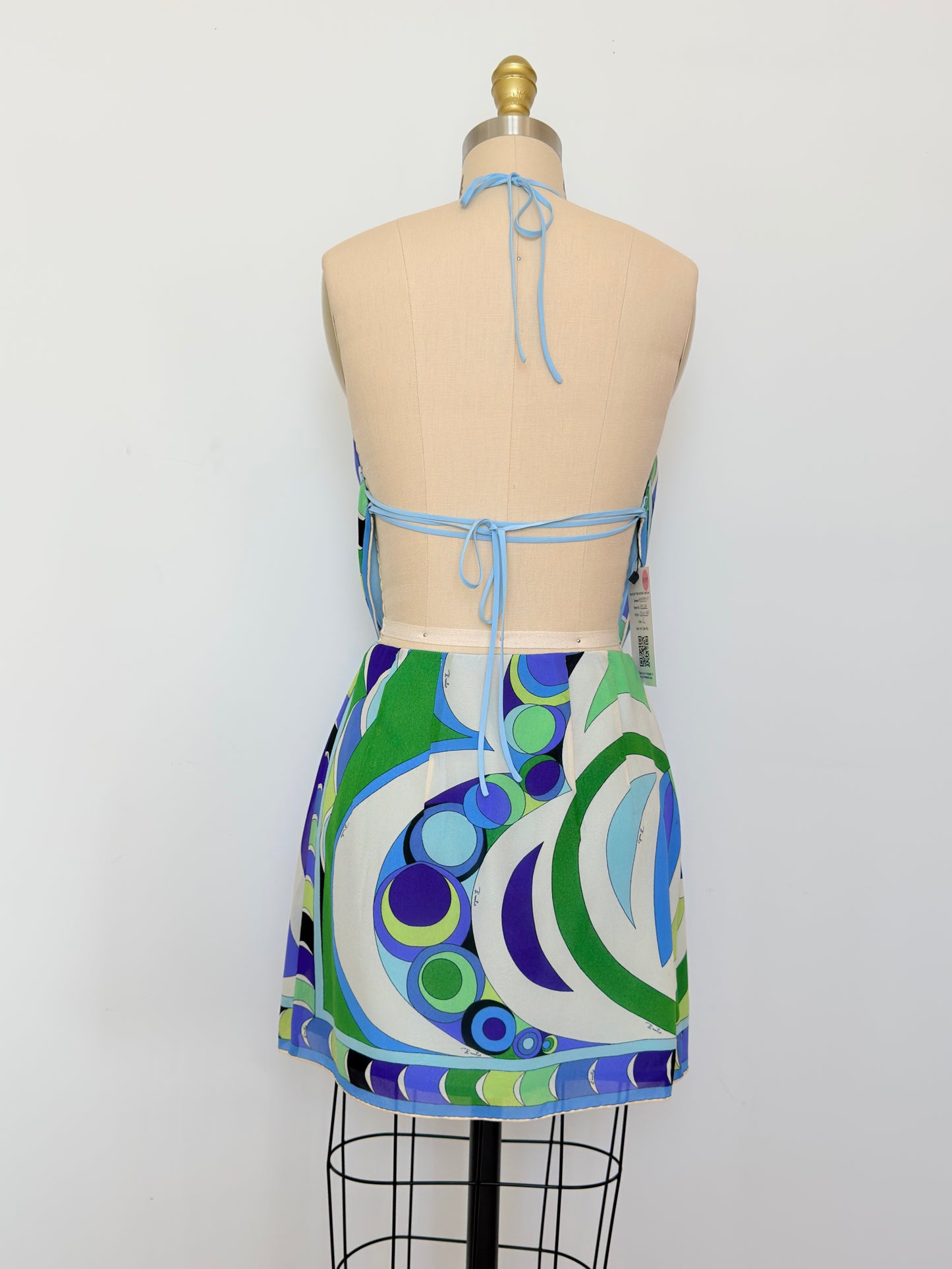 Upcycled Rare 1960s Pucci Mermaid Matching Set