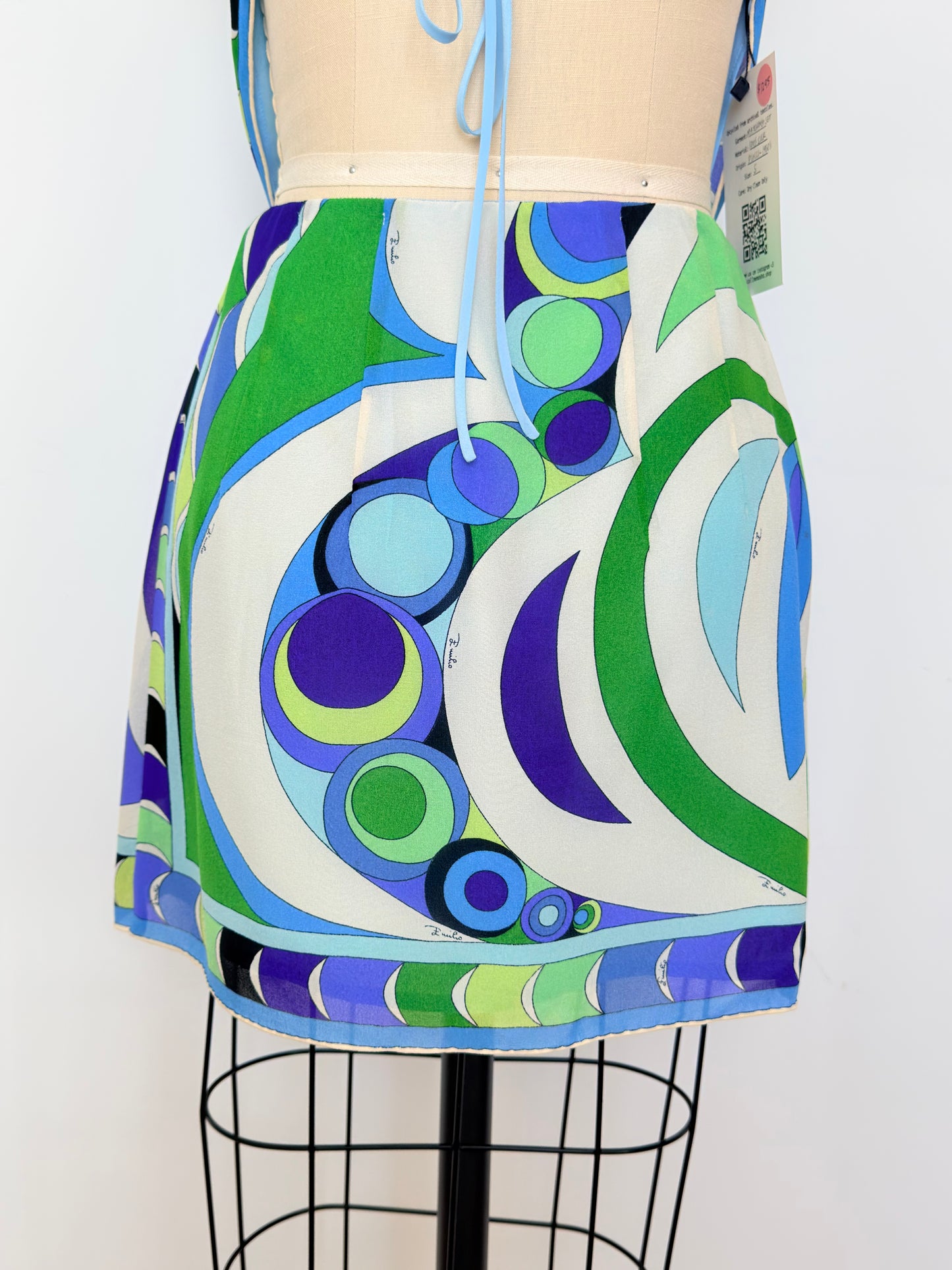 Upcycled Rare 1960s Pucci Mermaid Matching Set
