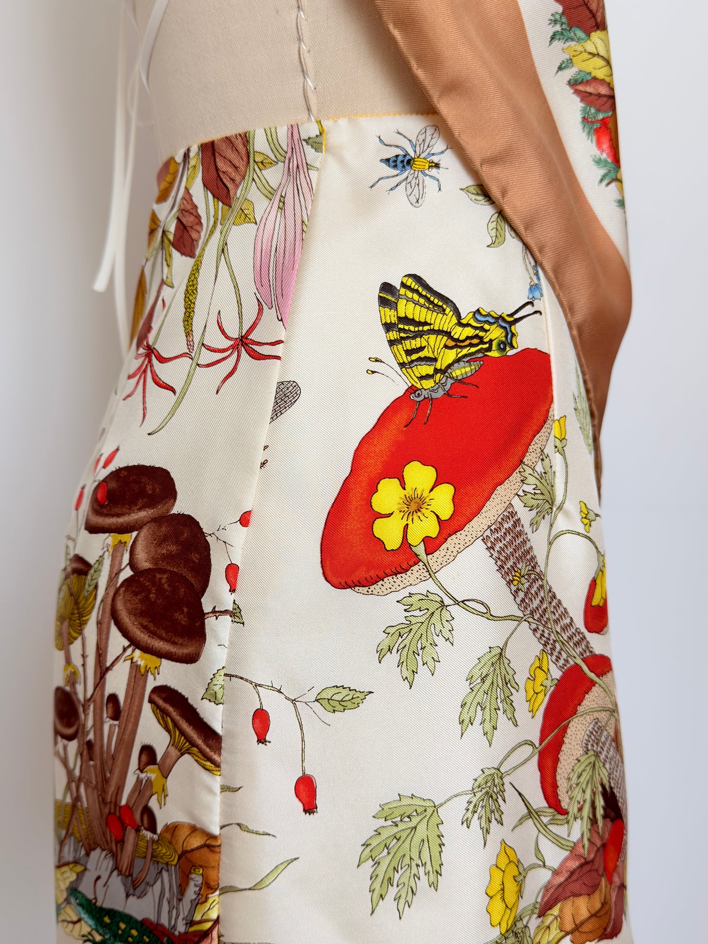Upcycled Rare 1967 Gucci "Funghi” by Vittorio Accornero Matching Set