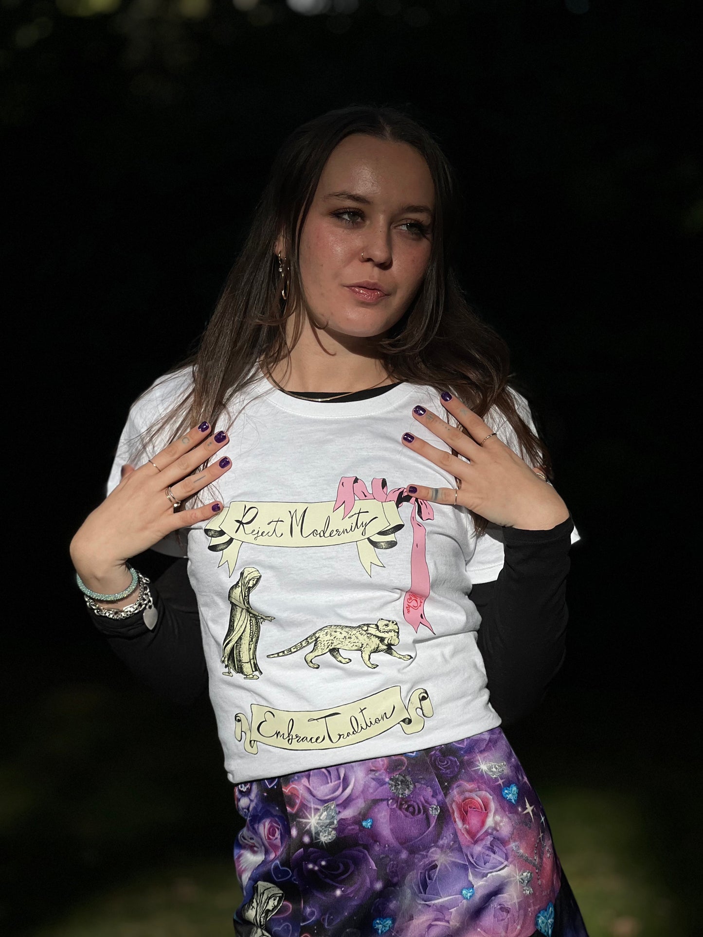 Cat Meme Tee - Reject Modernity, Embrace Tradition