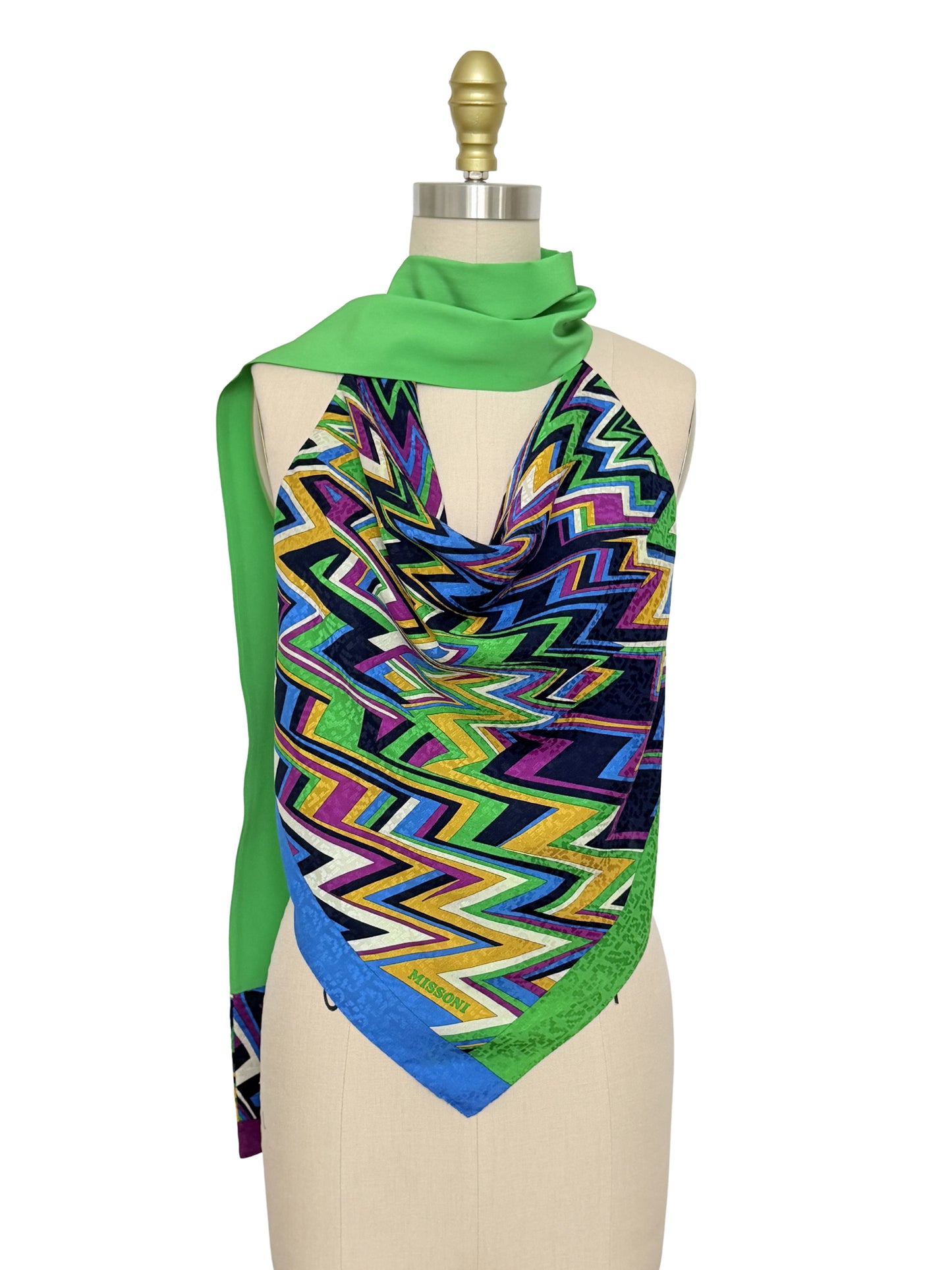 Upcycled Missoni Scarf Top