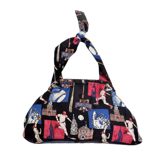 Upcycled Nicole Miller Baseball Purse