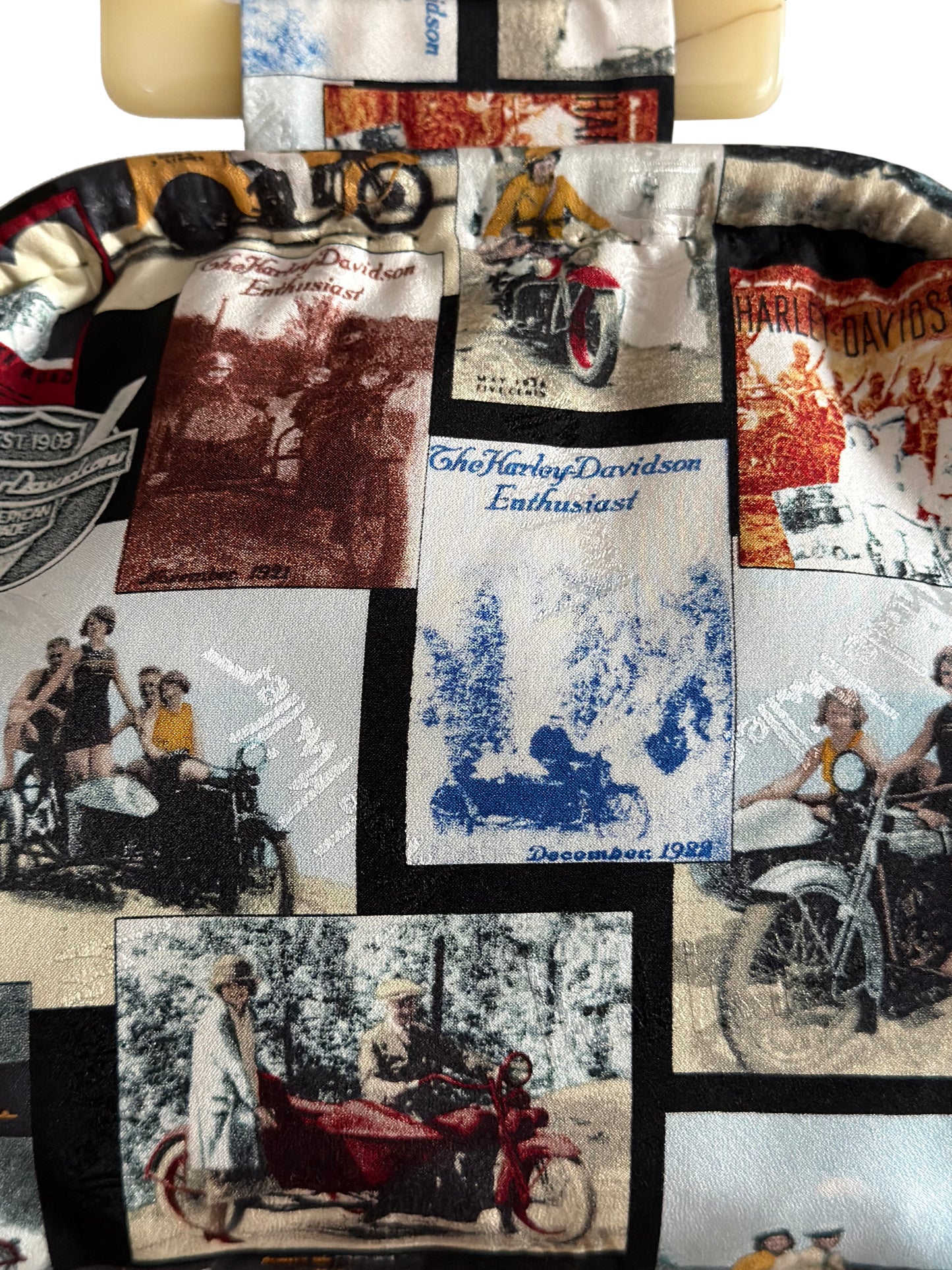 Upcycled Nicole Miller x Harley Davidson Purse