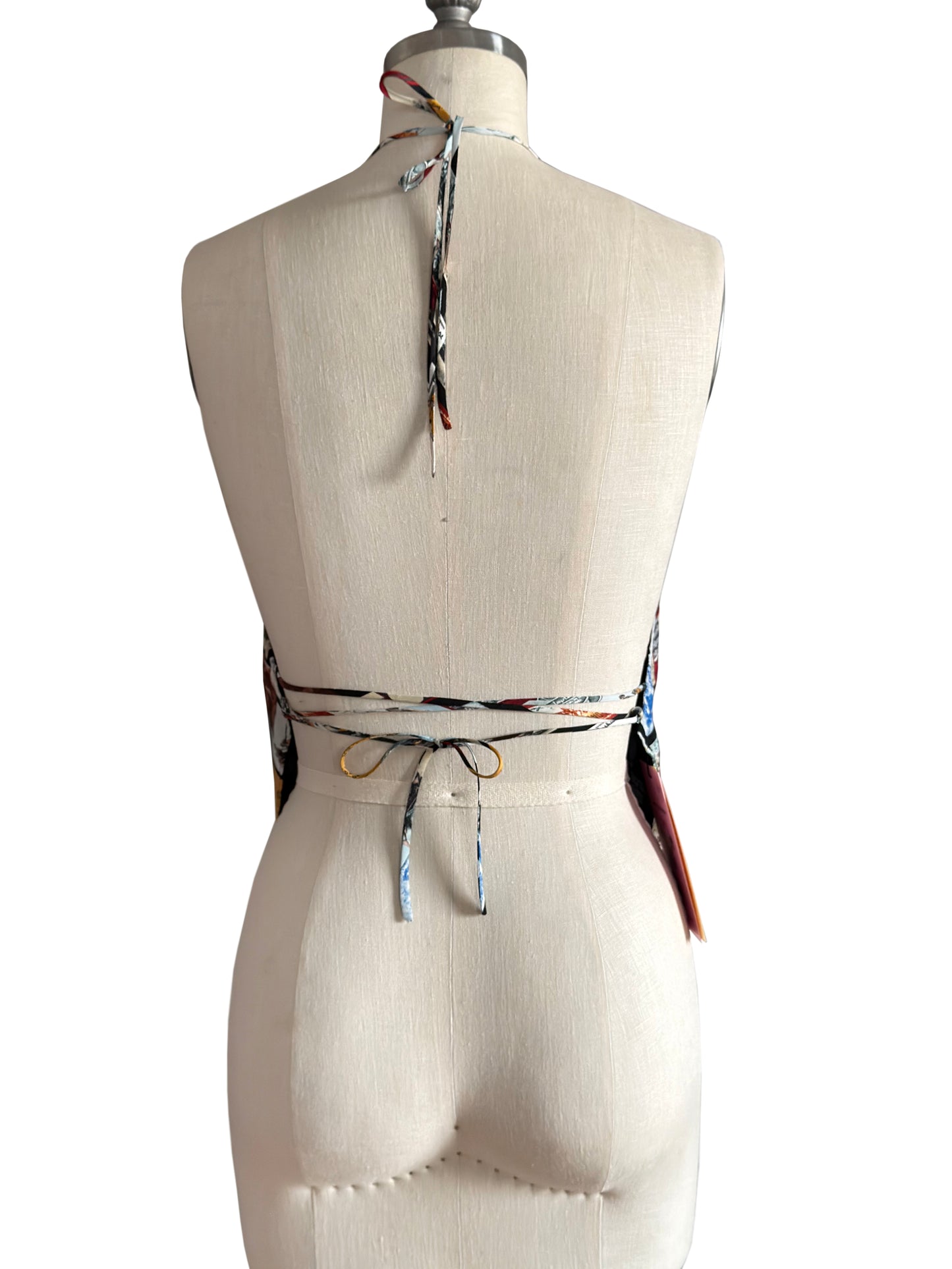 Upcycled Nicole Miller x Harley Davidson Top